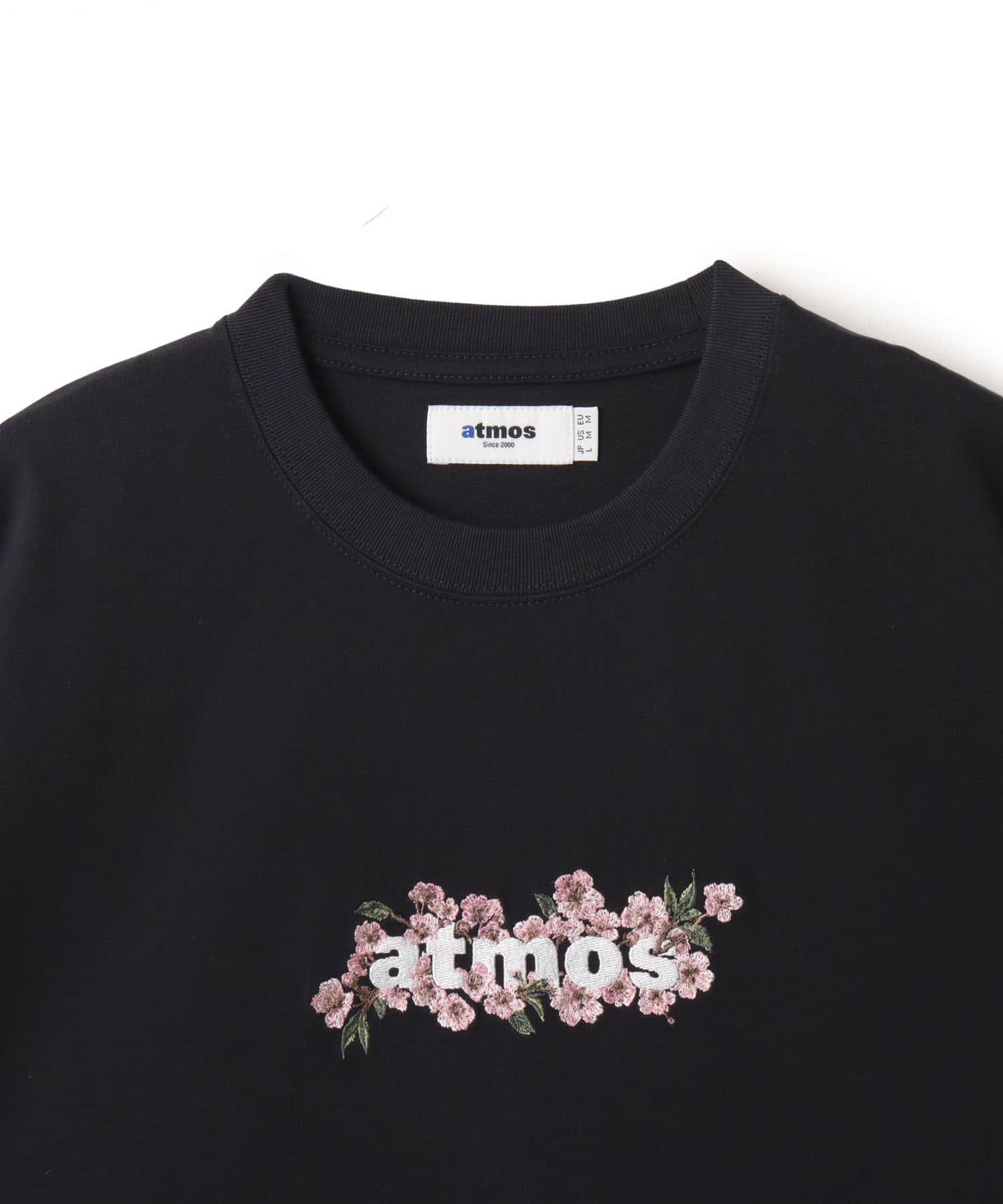 atmos Sakura Motif T-shirt LIGHTBLACKの画像