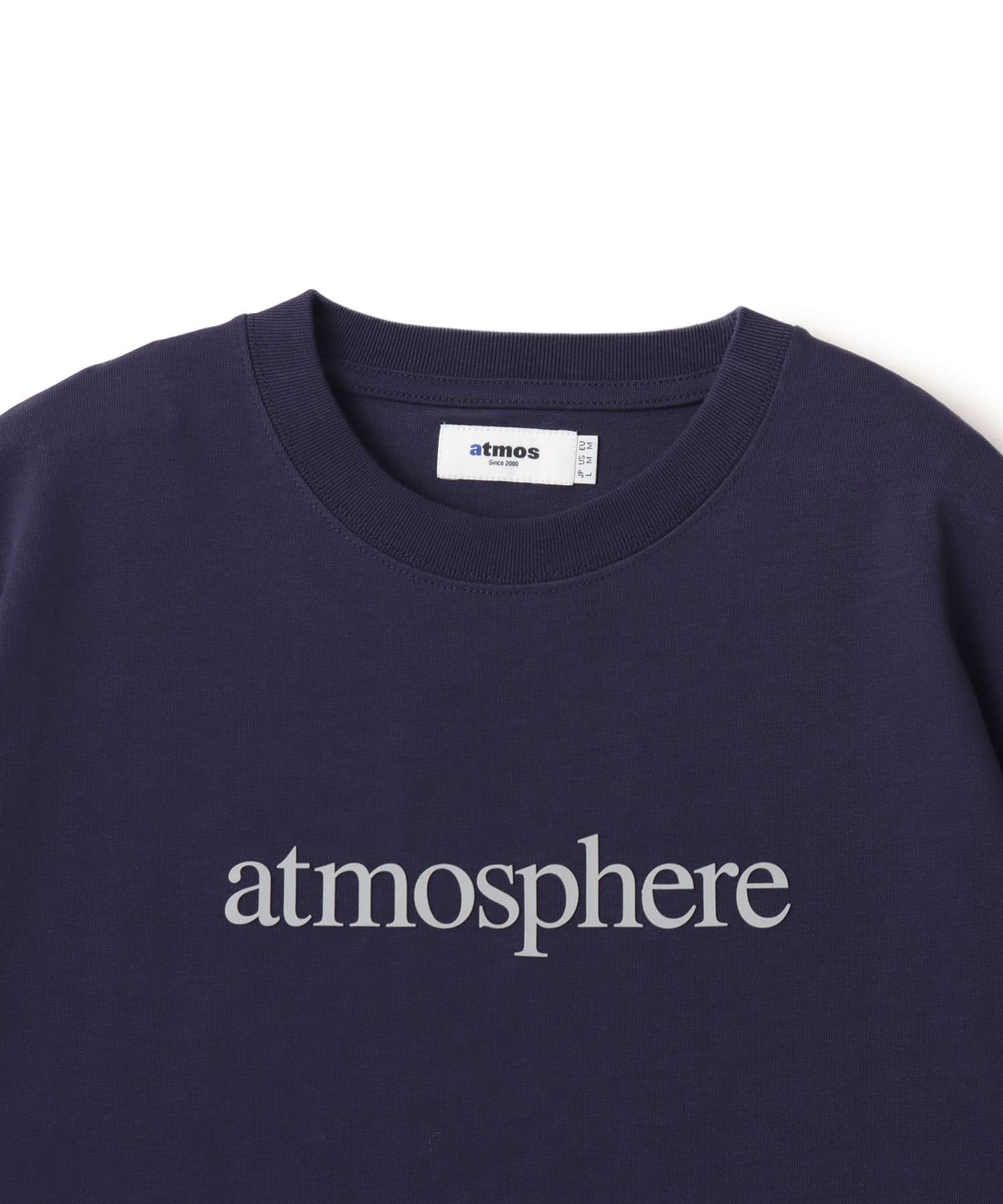 atmos atmosphere Print T-shirt NAVYの画像