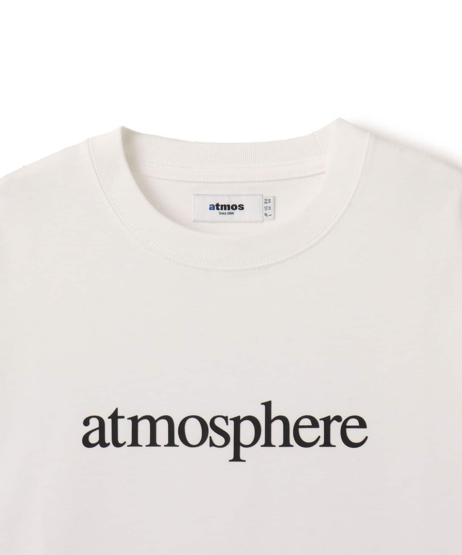 atmos atmosphere Print T-shirt WHITEの画像