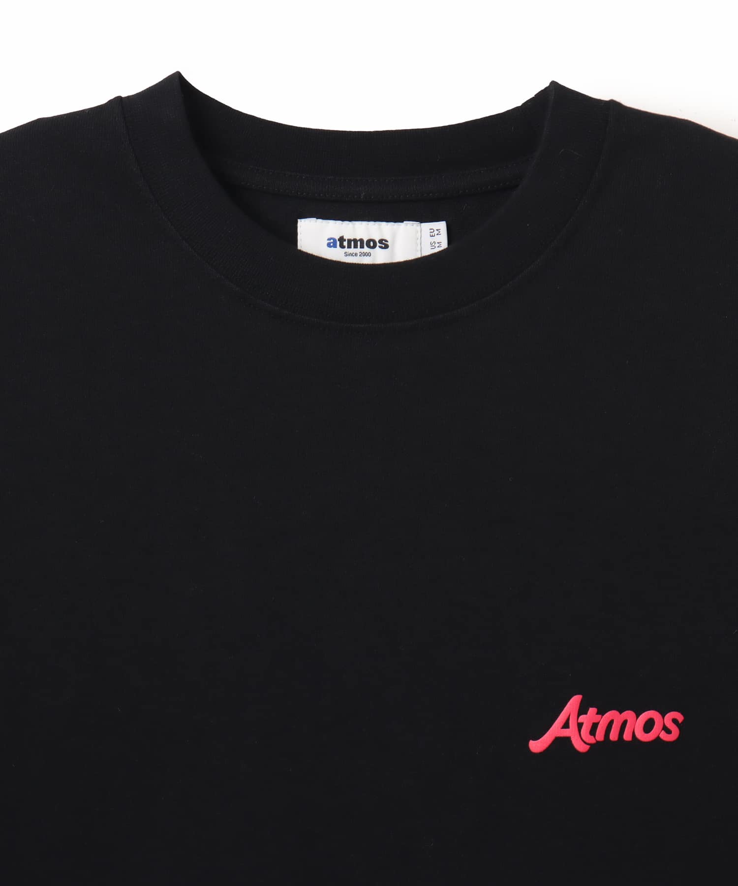 atmos Puff Logo Print T-shirt BLACKの画像