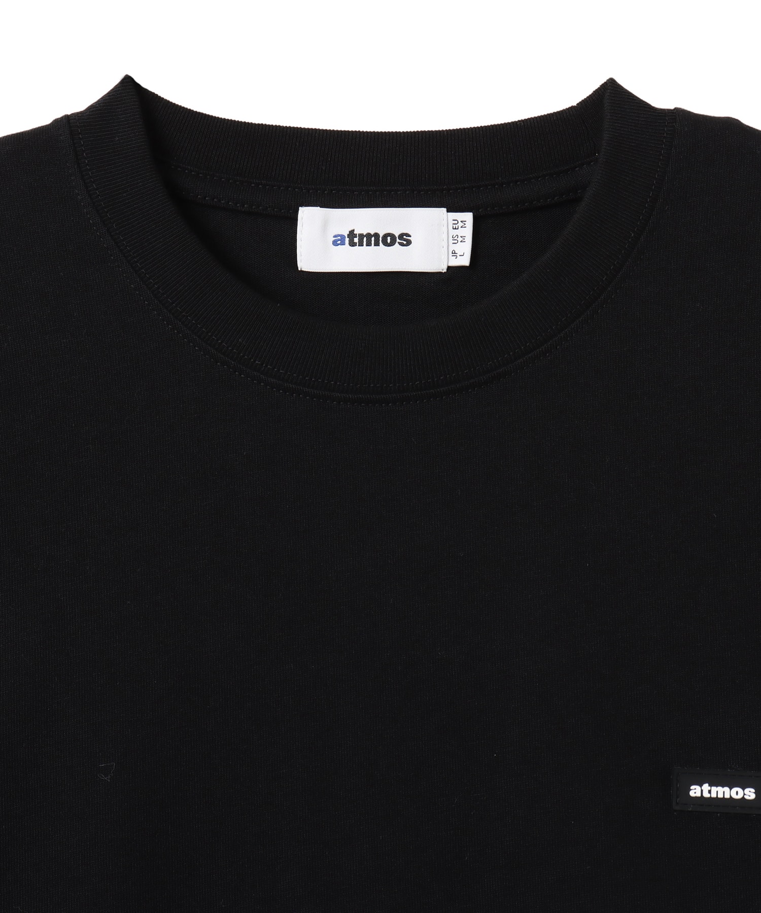 atmos Patch Logo T-Shirt BLACKの画像