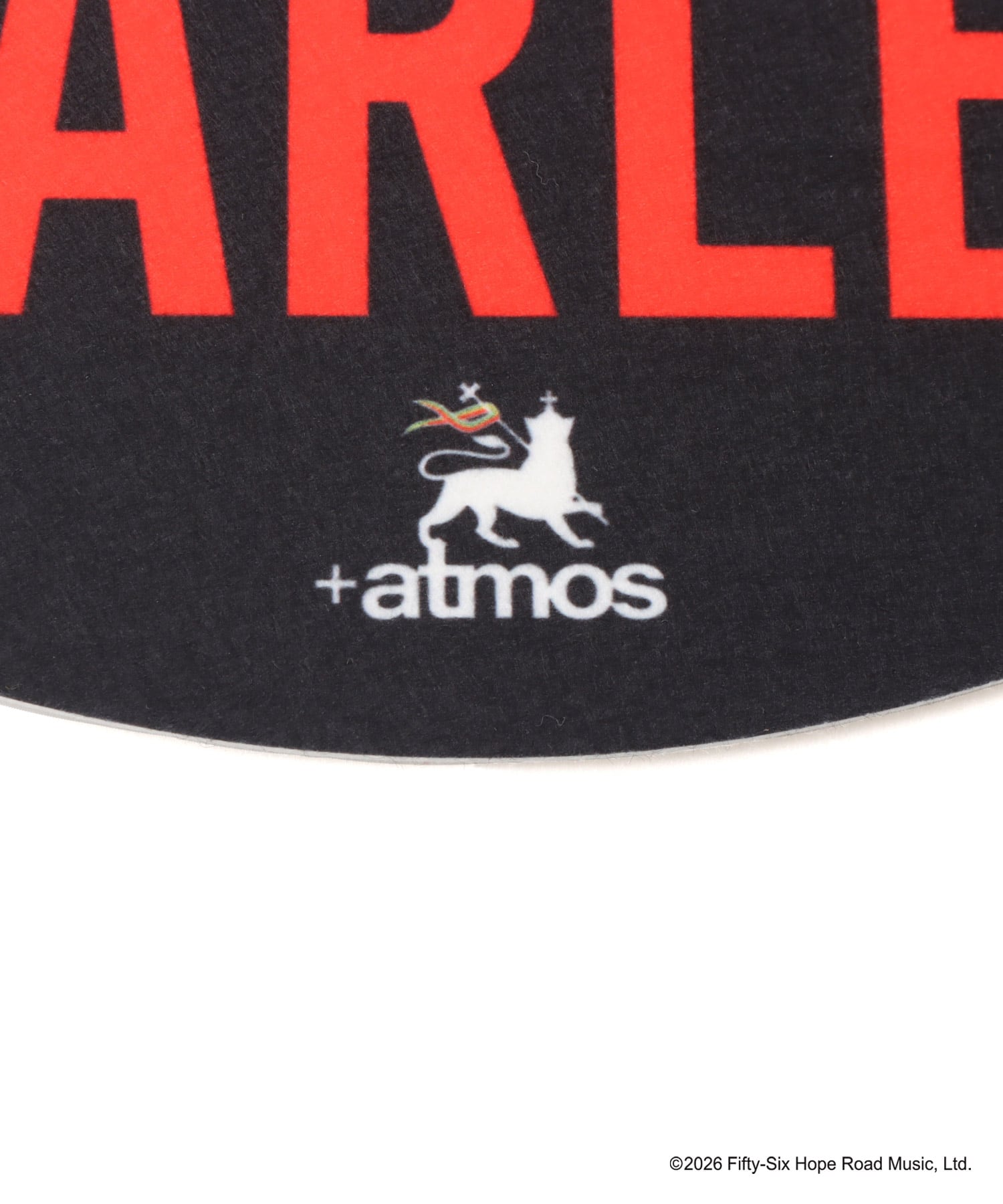 atmos x BOB MARLEY Dr.Suzuki Slipmats BLACKの画像