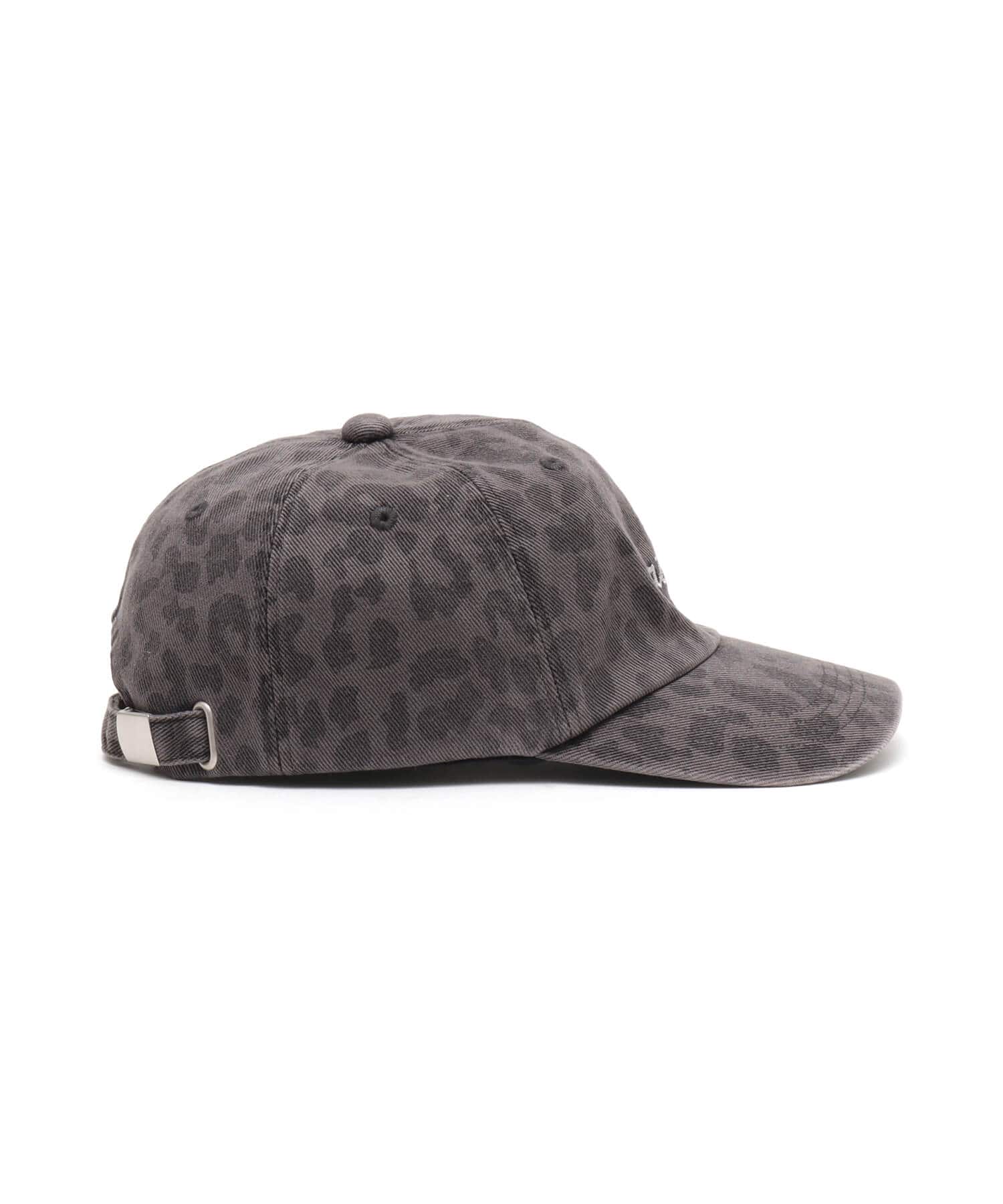 atmos Leopard Pattern Cap LIGHT BLACKの画像