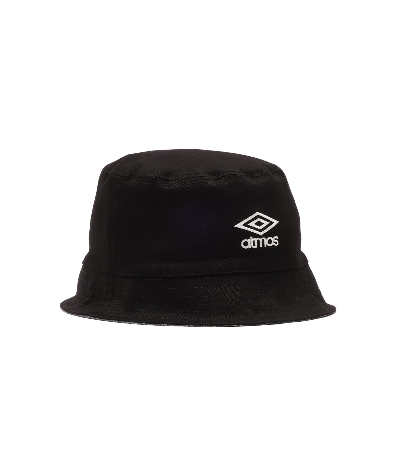 UMBRO x atmos Reversible Bucket Hat BLACKの画像