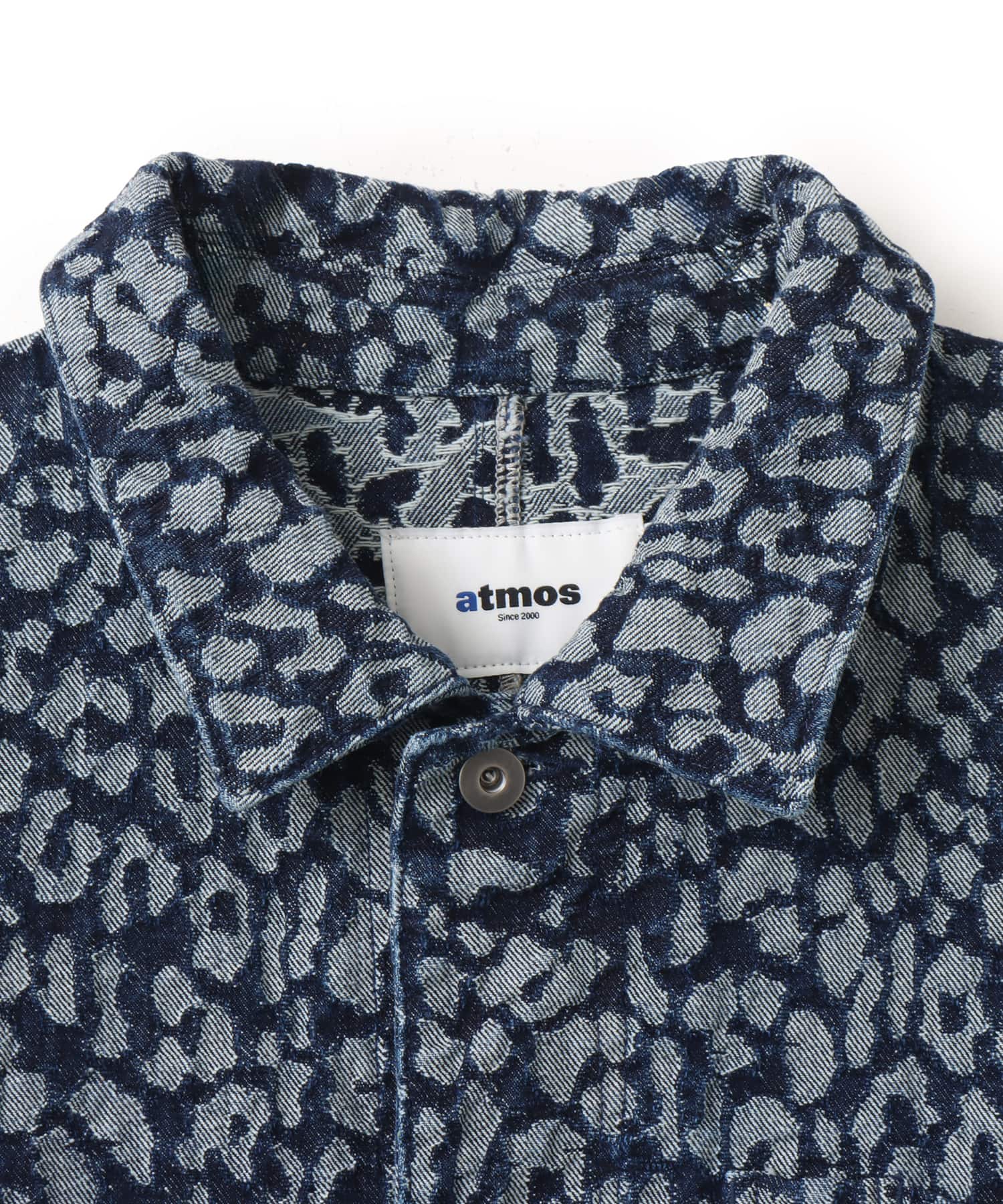 atmos Leopard Pattern Coverall BLUEの画像