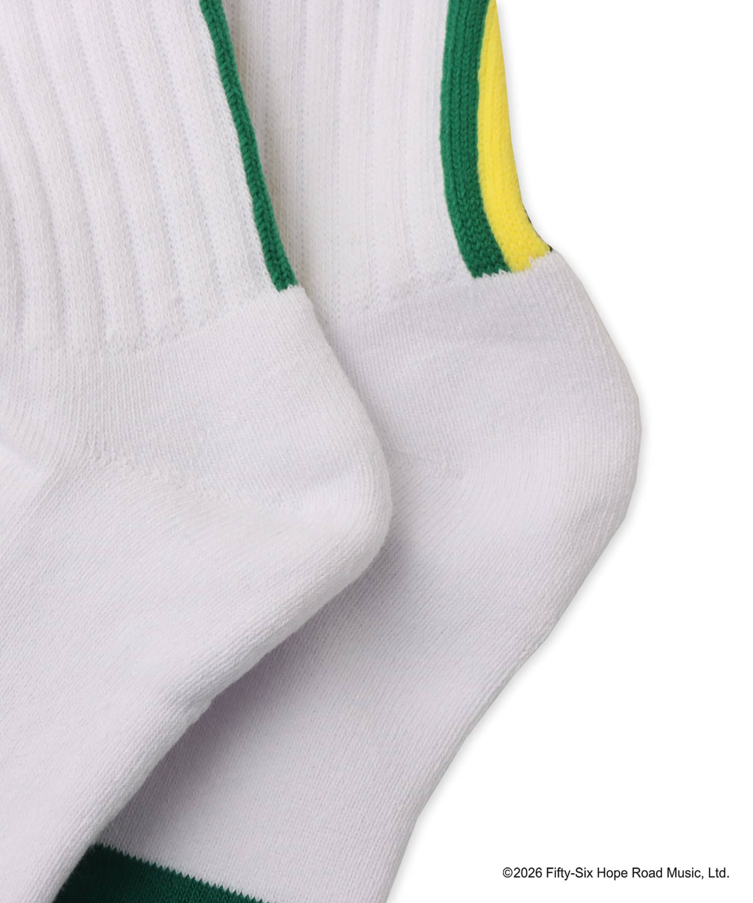 atmos x BOB MARLEY Stripe Socks GREENの画像
