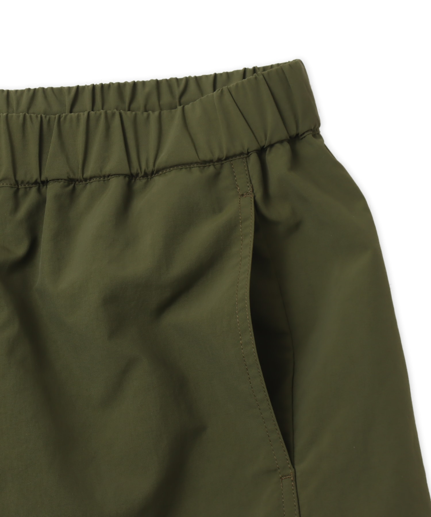 atmos Crinkled Nylon Shorts KHAKIの画像