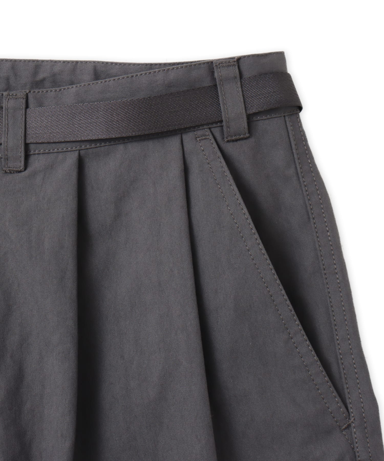 atmos 2-Tuck Baggy Shorts GRAYの画像