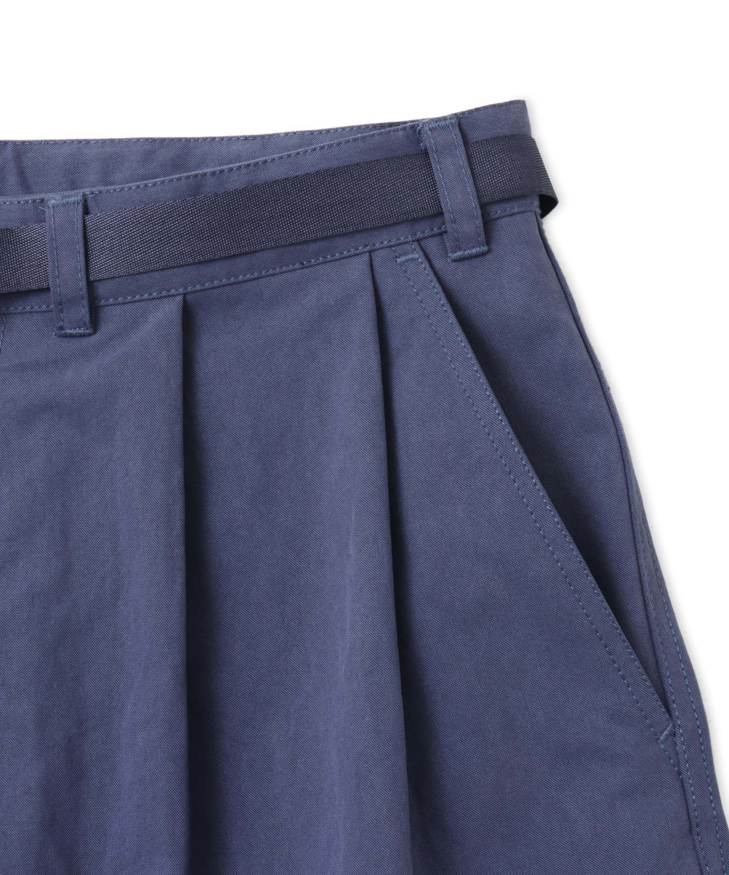 atmos 2-Tuck Baggy Shorts NAVYの画像