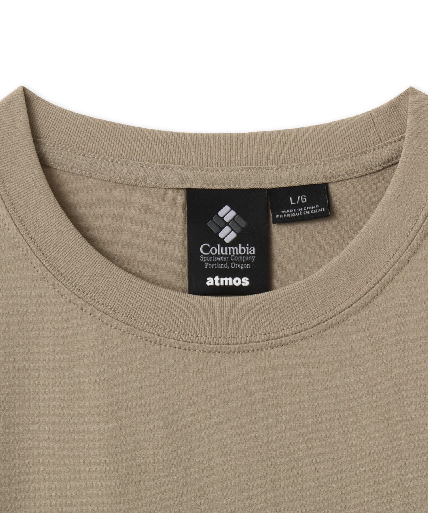 Columbia x atmos Pocket T-shirt BEIGEの画像