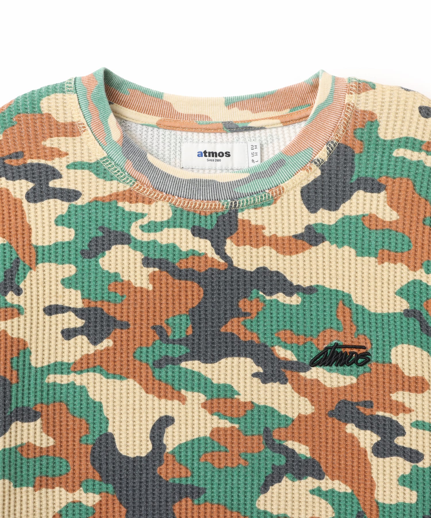 atmos Waffle SS T-shirt CAMOUFLAGEの画像