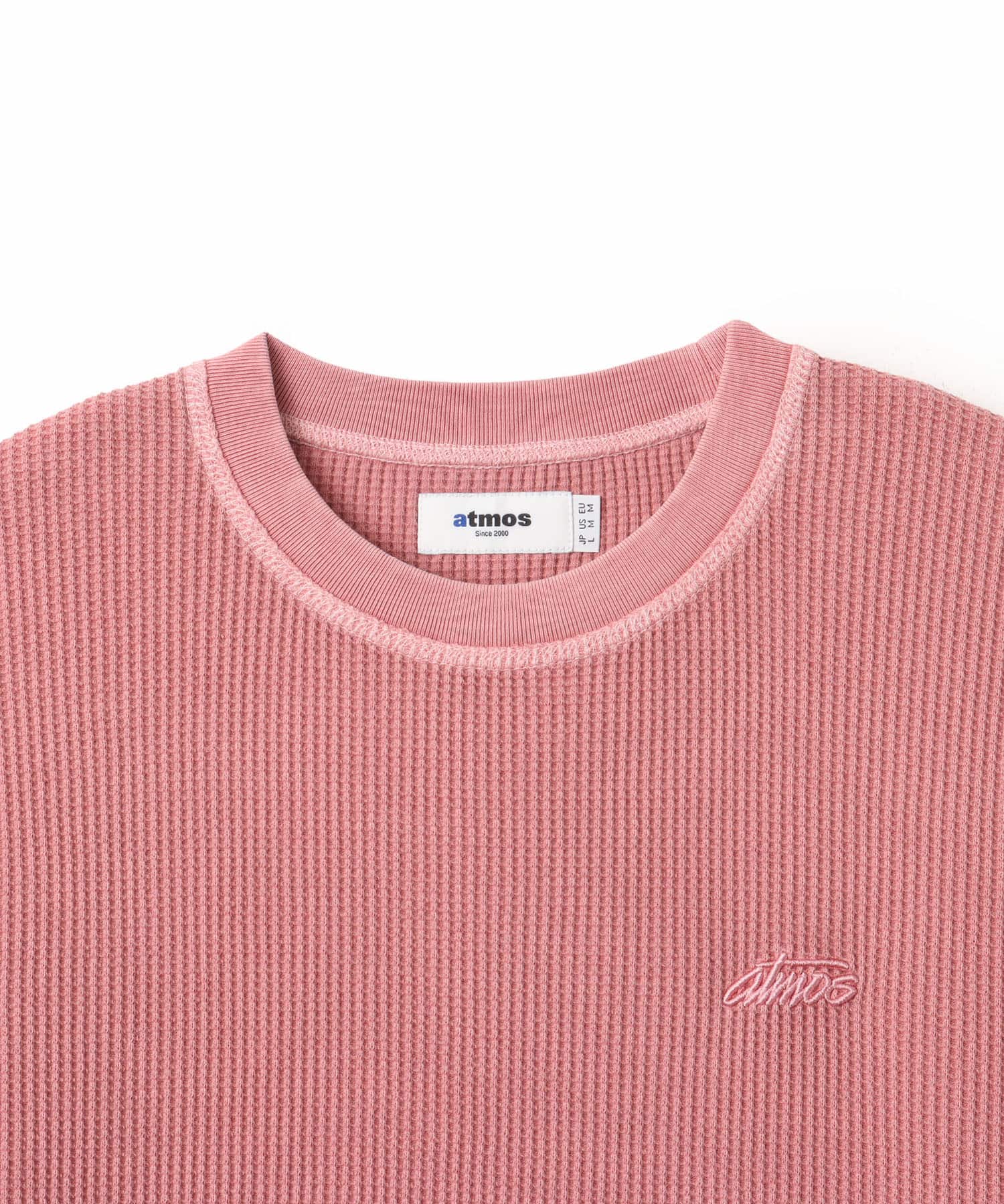 atmos Waffle SS T-shirt PINKの画像