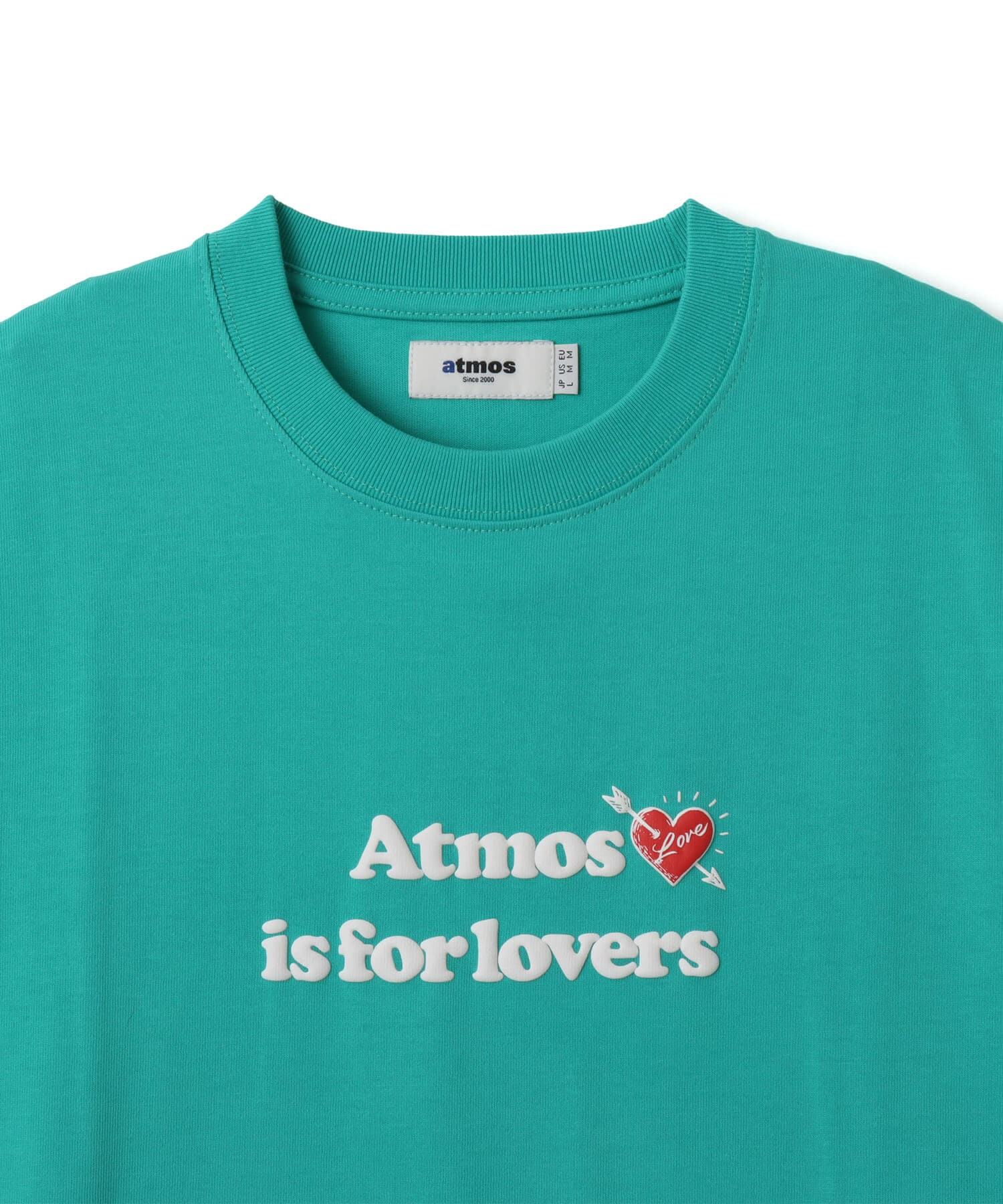 atmos Lovers T-shirt LIGHT GREENの画像