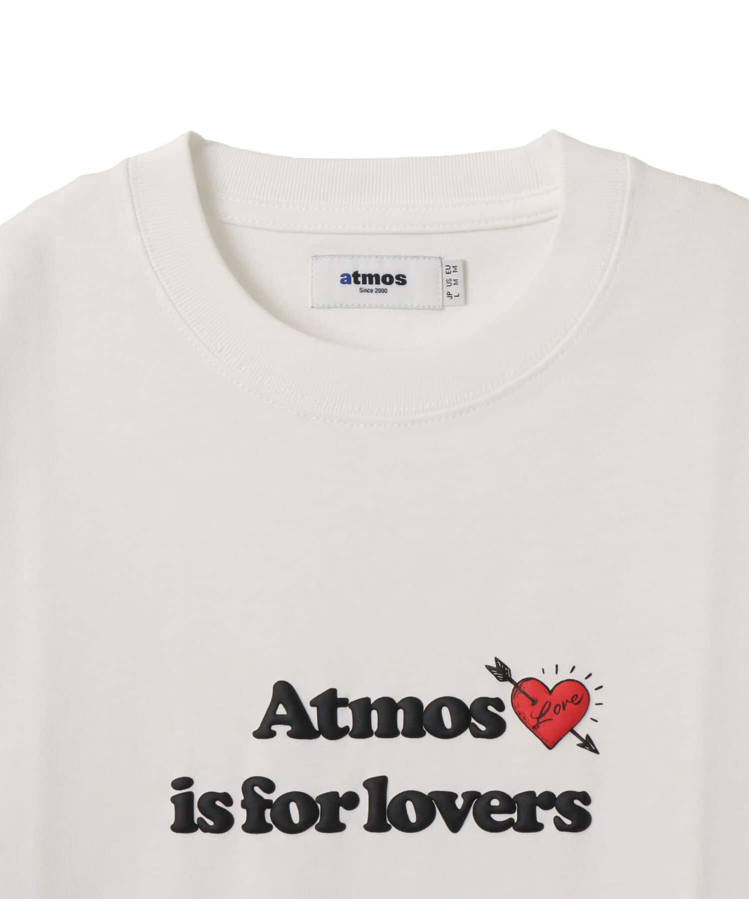 atmos Lovers T-shirt WHITEの画像