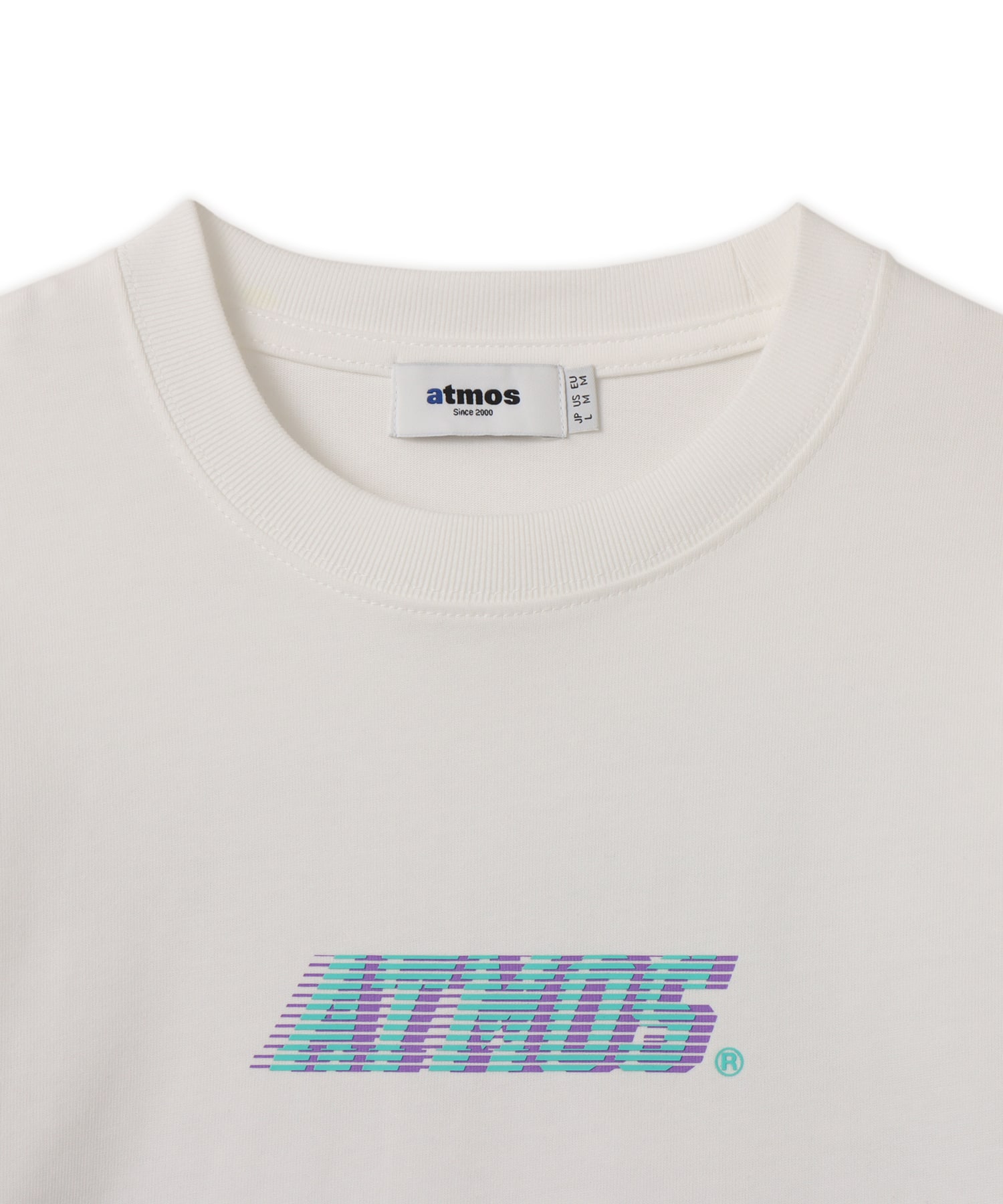 atmos Movement Logo T-shirt WHITEの画像