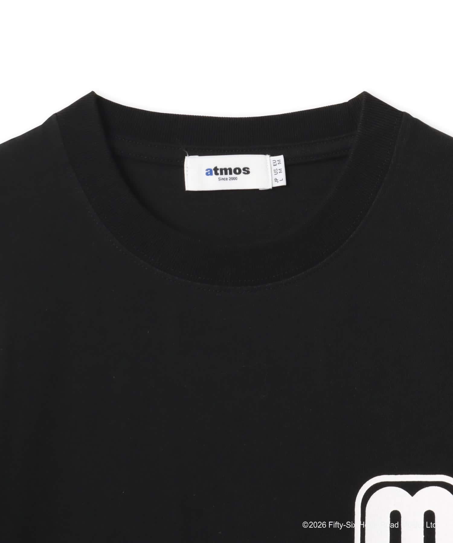 atmos x BOB MARLEY Exodus T-shirt BLACKの画像