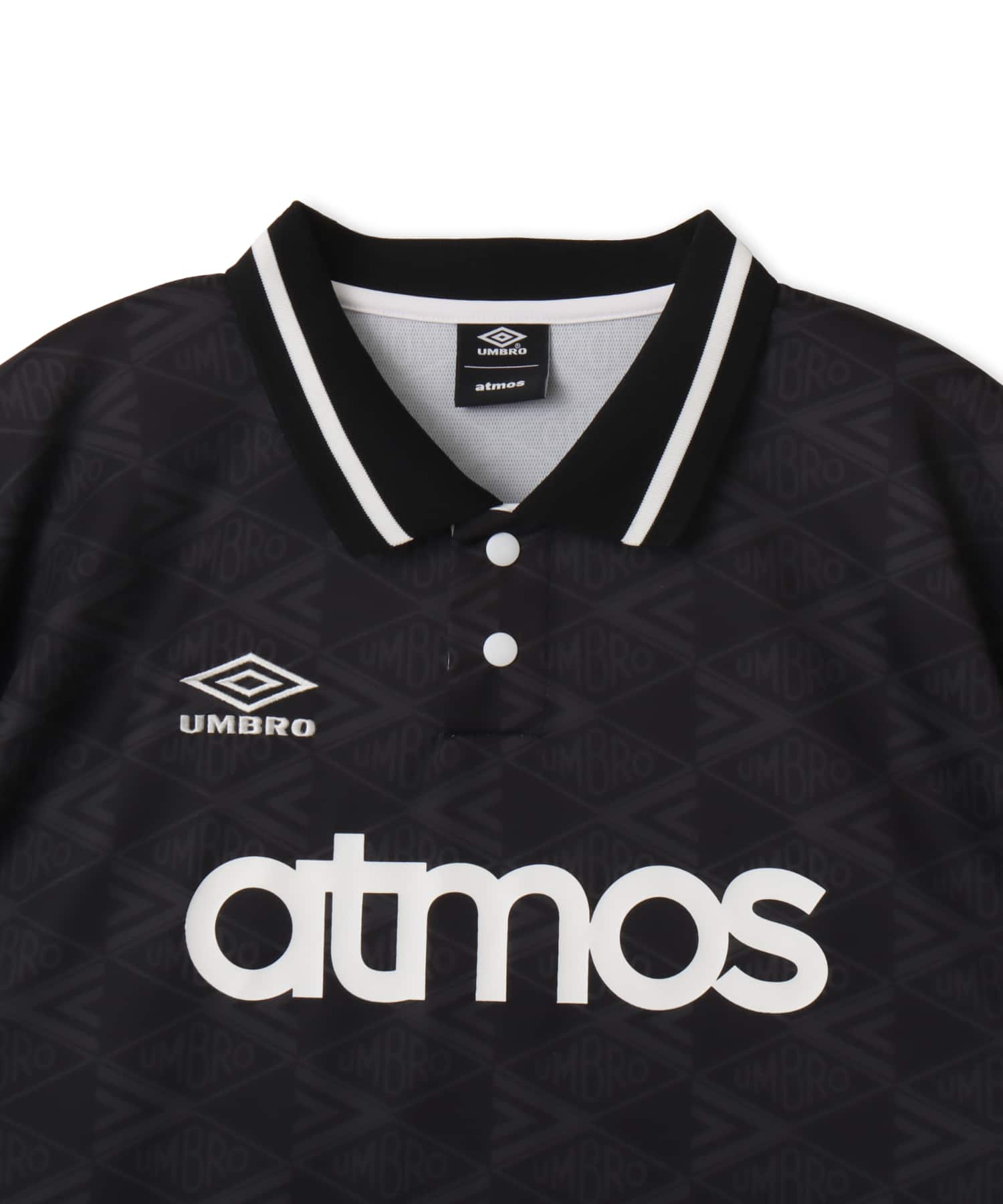 UMBRO x atmos Game Shirt BLACKの画像