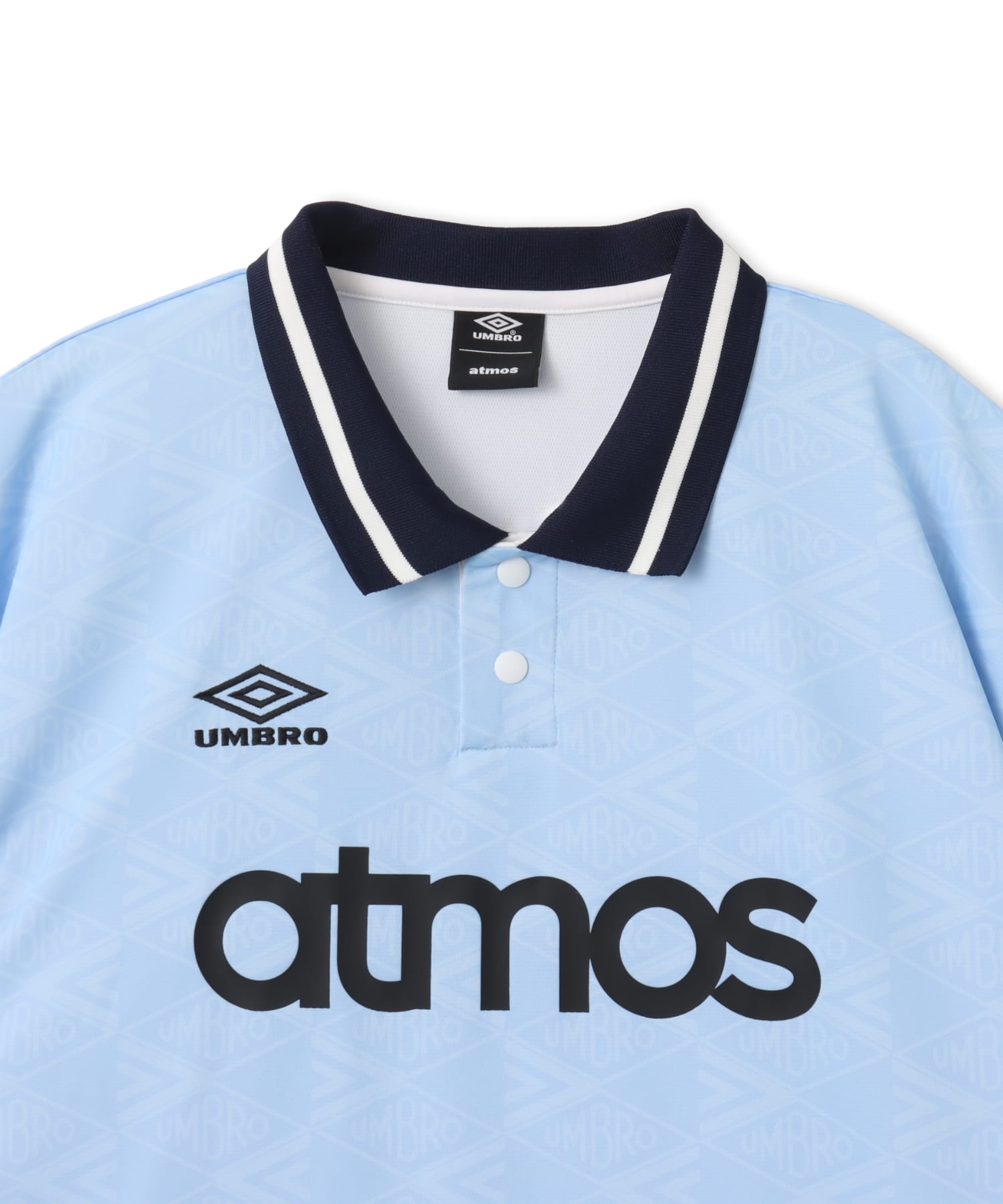 UMBRO x atmos Game Shirt LIGHT BLUEの画像