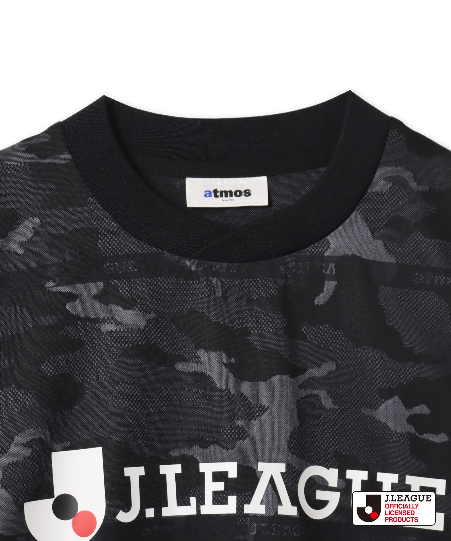 atmos x J.LEAGUE CHAMPIONS T-shirt BLACKの画像