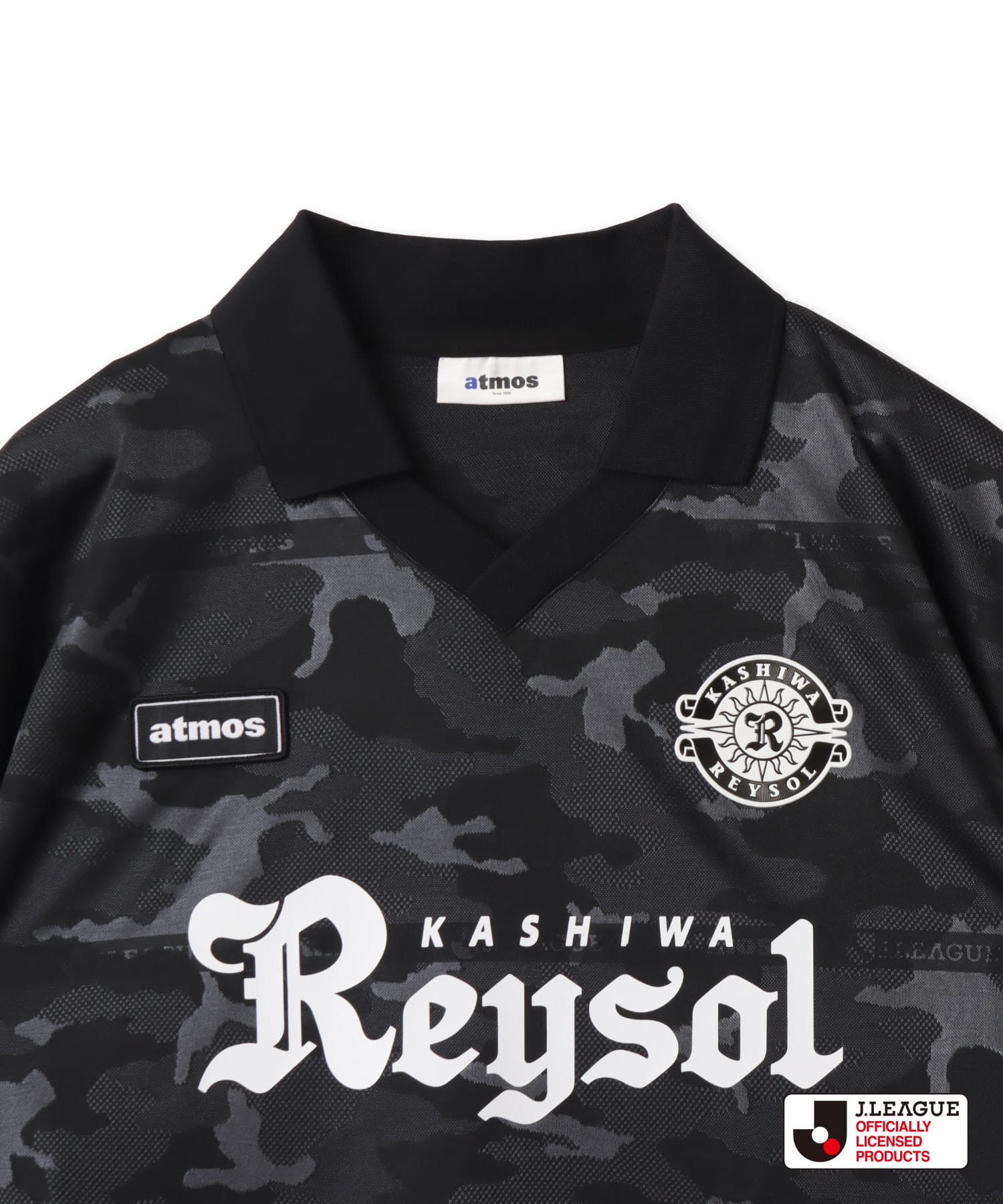 atmos x J.LEAGUE 柏レイソル T-shirt BLACKの画像