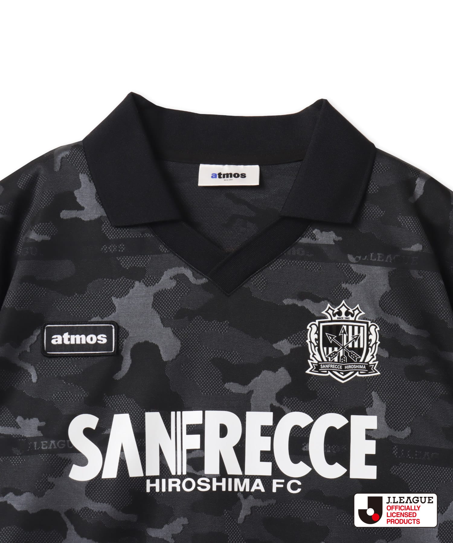 atmos x J.LEAGUE サンフレッチェ広島 T-shirt BLACKの画像