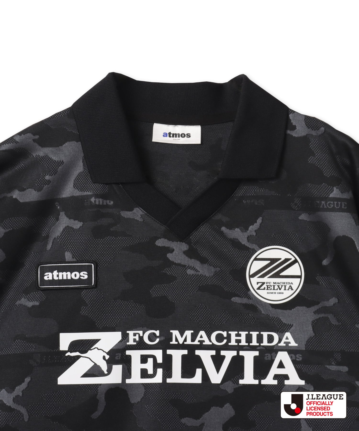 atmos x J.LEAGUE FC町田ゼルビア T-shirt BLACKの画像