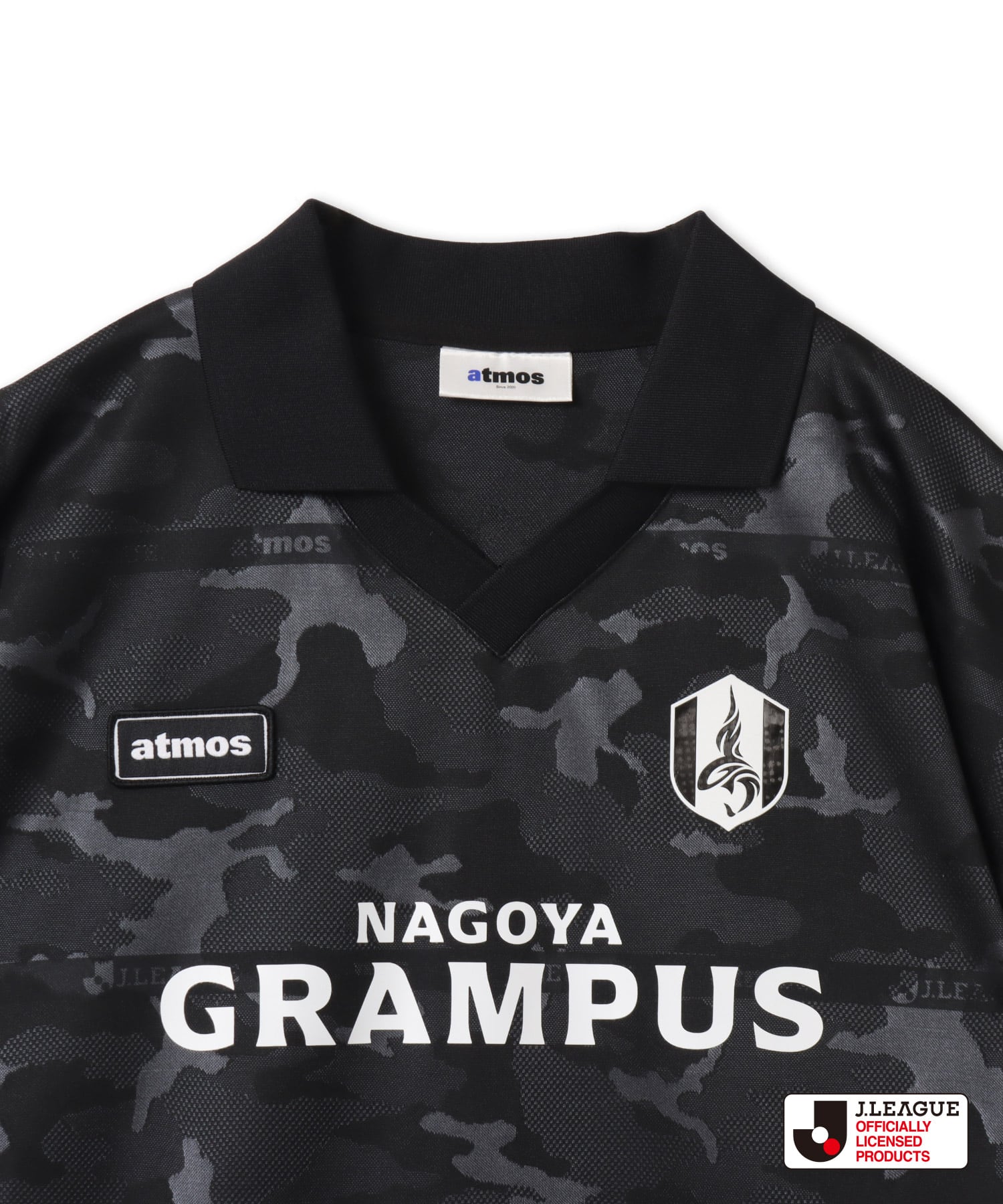 atmos x J.LEAGUE 名古屋グランパス T-shirt BLACKの画像