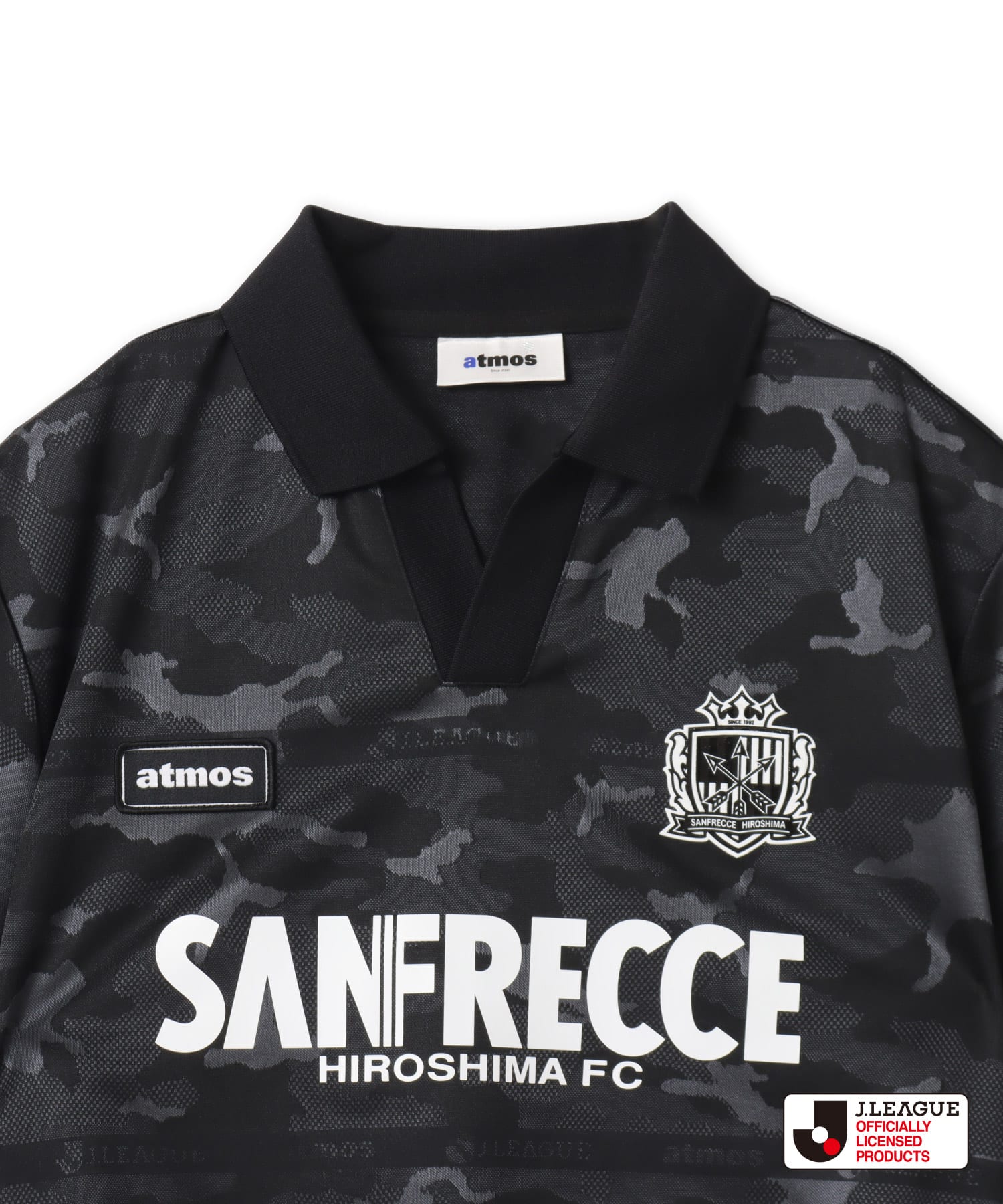 atmos pink x J.LEAGUE サンフレッチェ広島 Cropped T-shirt BLACKの画像