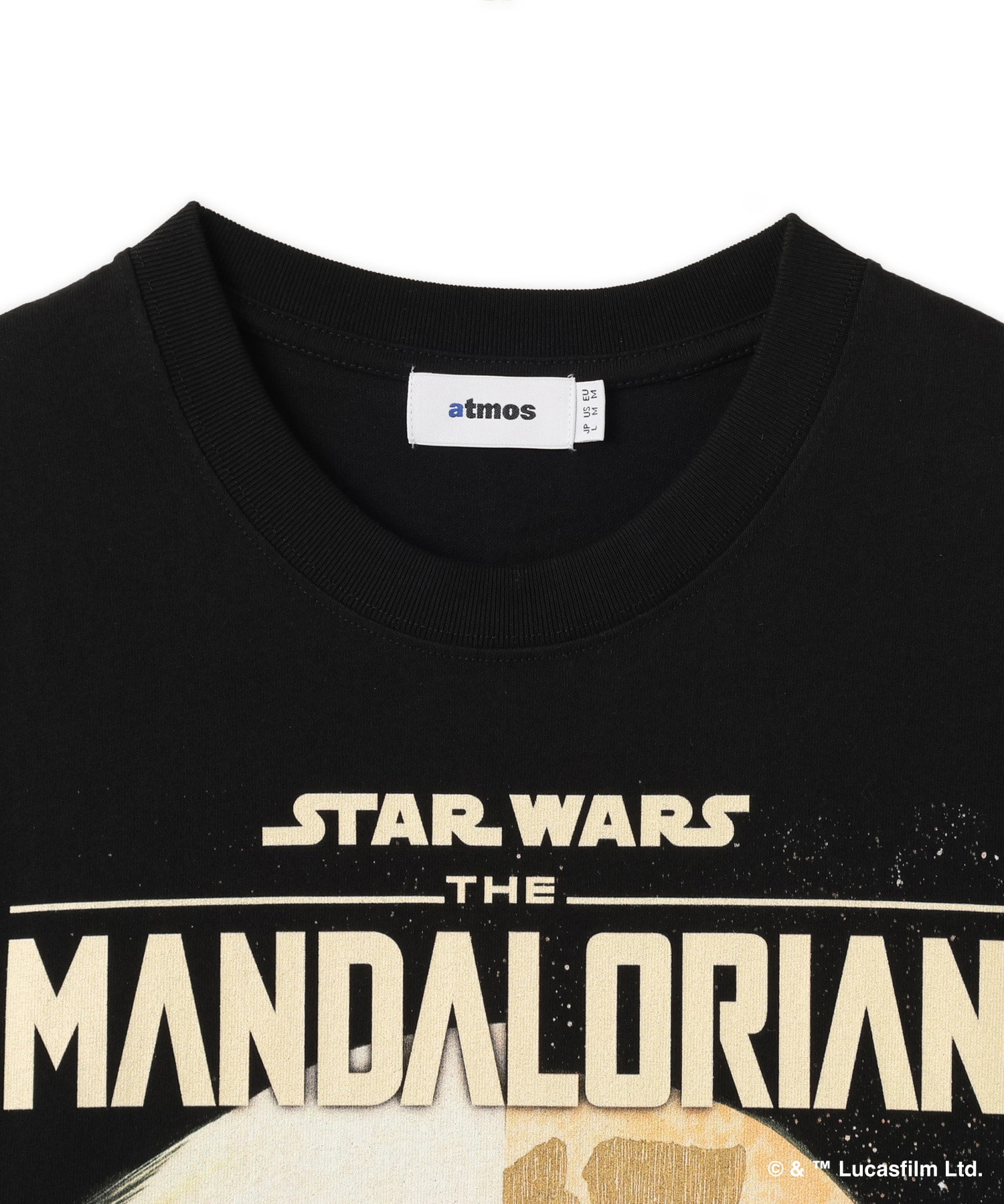 atmos x MANDALORIAN “THE MANDALORIAN” BLACKの画像