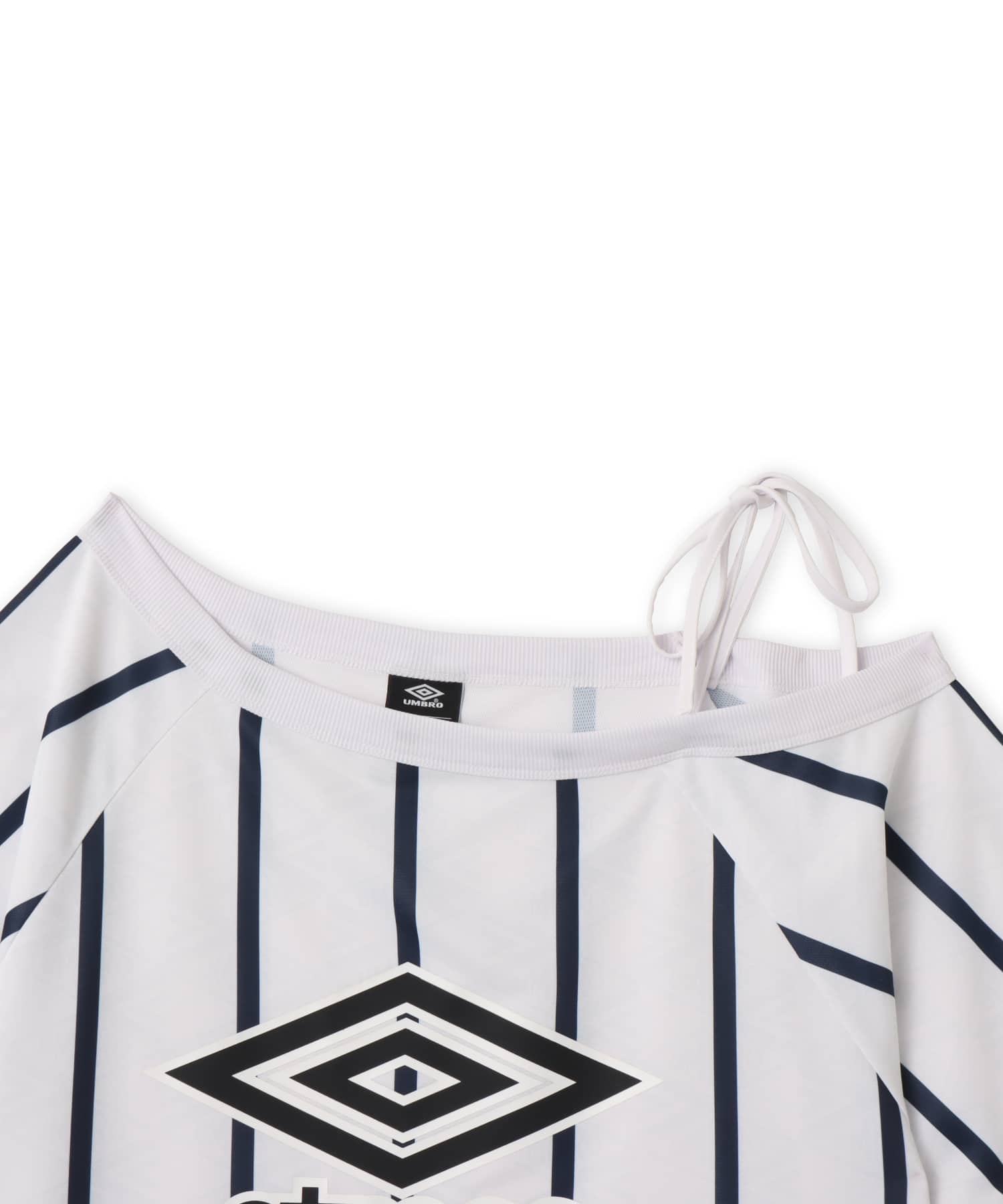 UMBRO x atmos pink Game Shirt Stripe STRIPEの画像