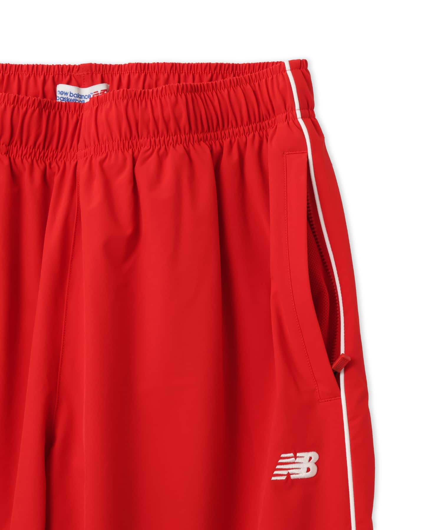 New Balance BASKETBALL WOVEN PANTS チームレッドの画像