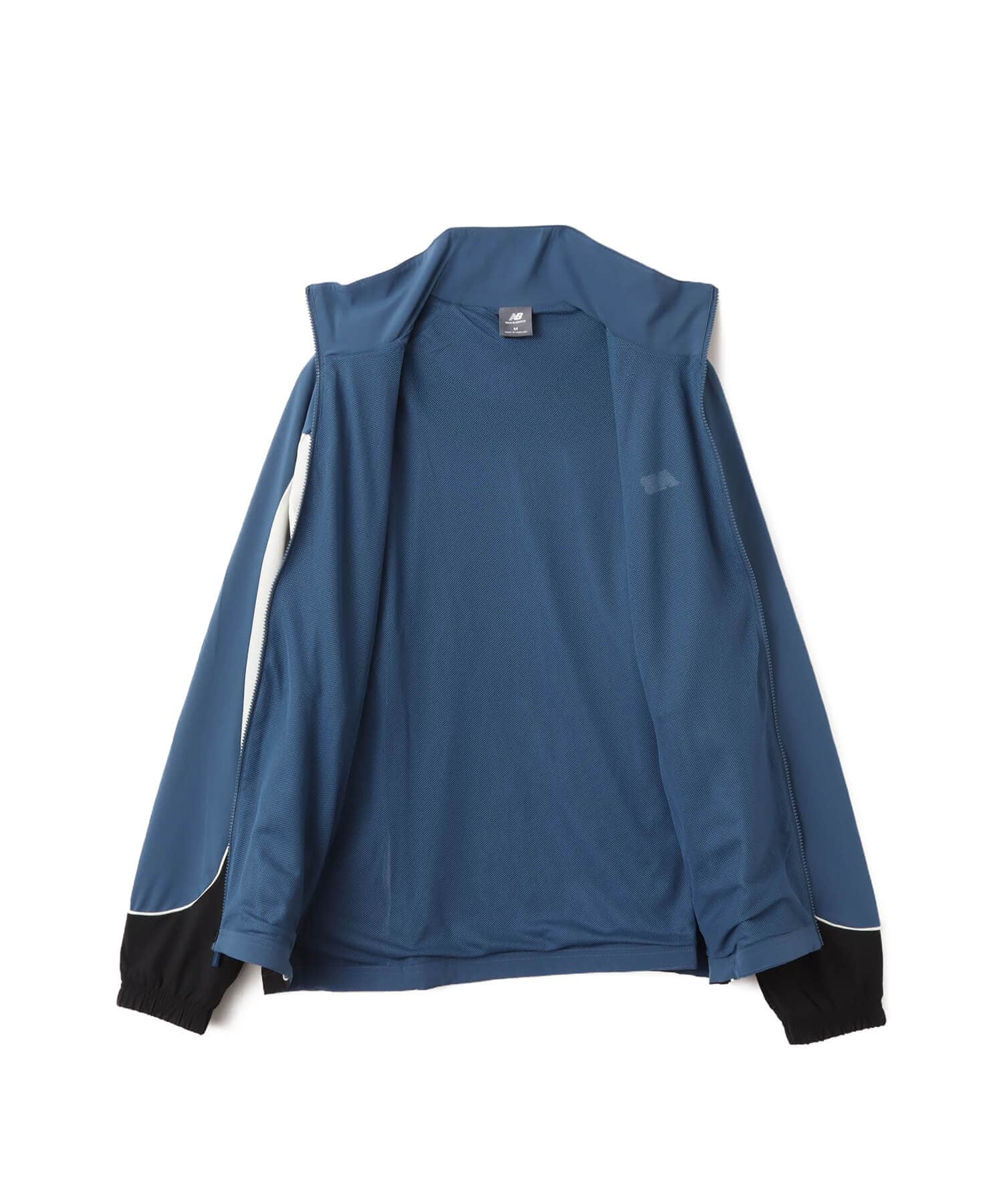 New Balance IN GAME WOVEN TRACK JACKET ダークショアラインブルーの画像