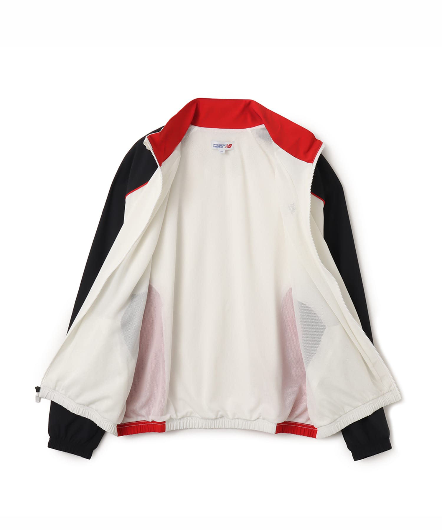 New Balance Basketball Color-Block Woven Jacket シーソルトの画像