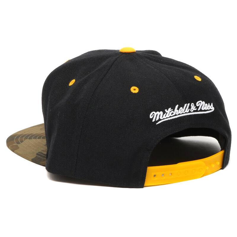 Mitchell&Ness CAMO INFILL SNAPBACK  LOS ANGELES LAKERSの画像