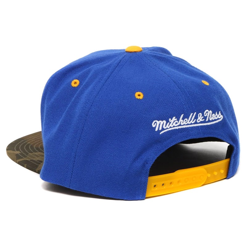 Mitchell&Ness CAMO INFILL SNAPBACK GOLDEN STATE WARRIORS 16SS-Iの画像