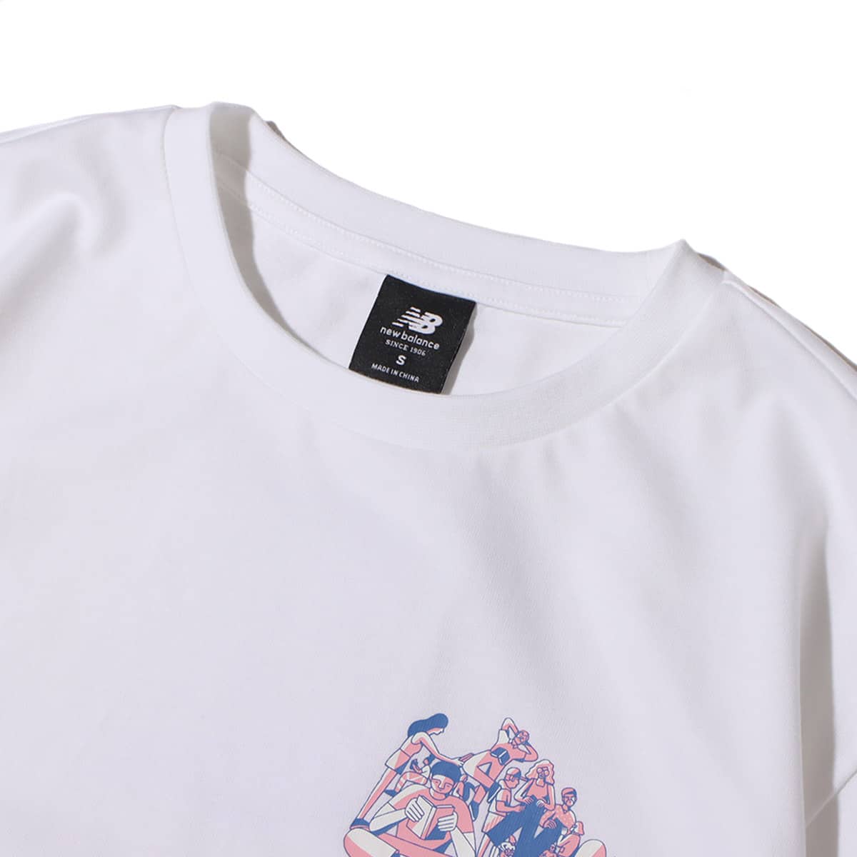 New Balance ATHLETICS ARTIST DELORENZO TEE 1 WHITE 21FW-Iの画像