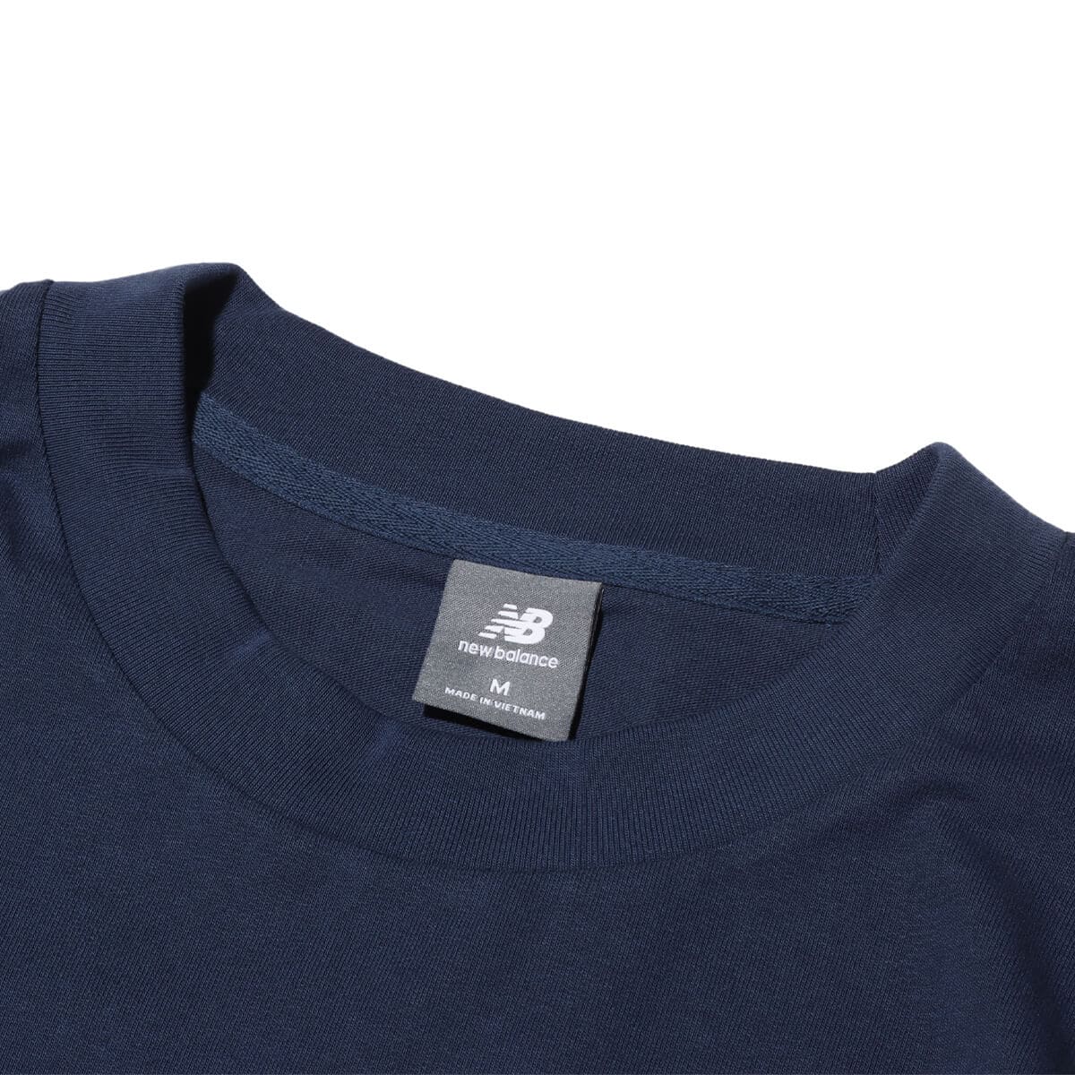 New Balance Athletics Flocked リラックス ショートスリーブ Tシャツ NBネイビーの画像
