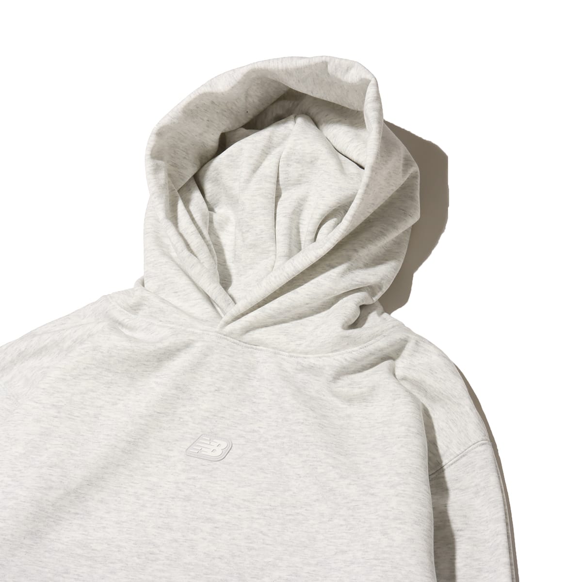 New Balance Hoops Uniform Hoodie アッシュヘザー の画像