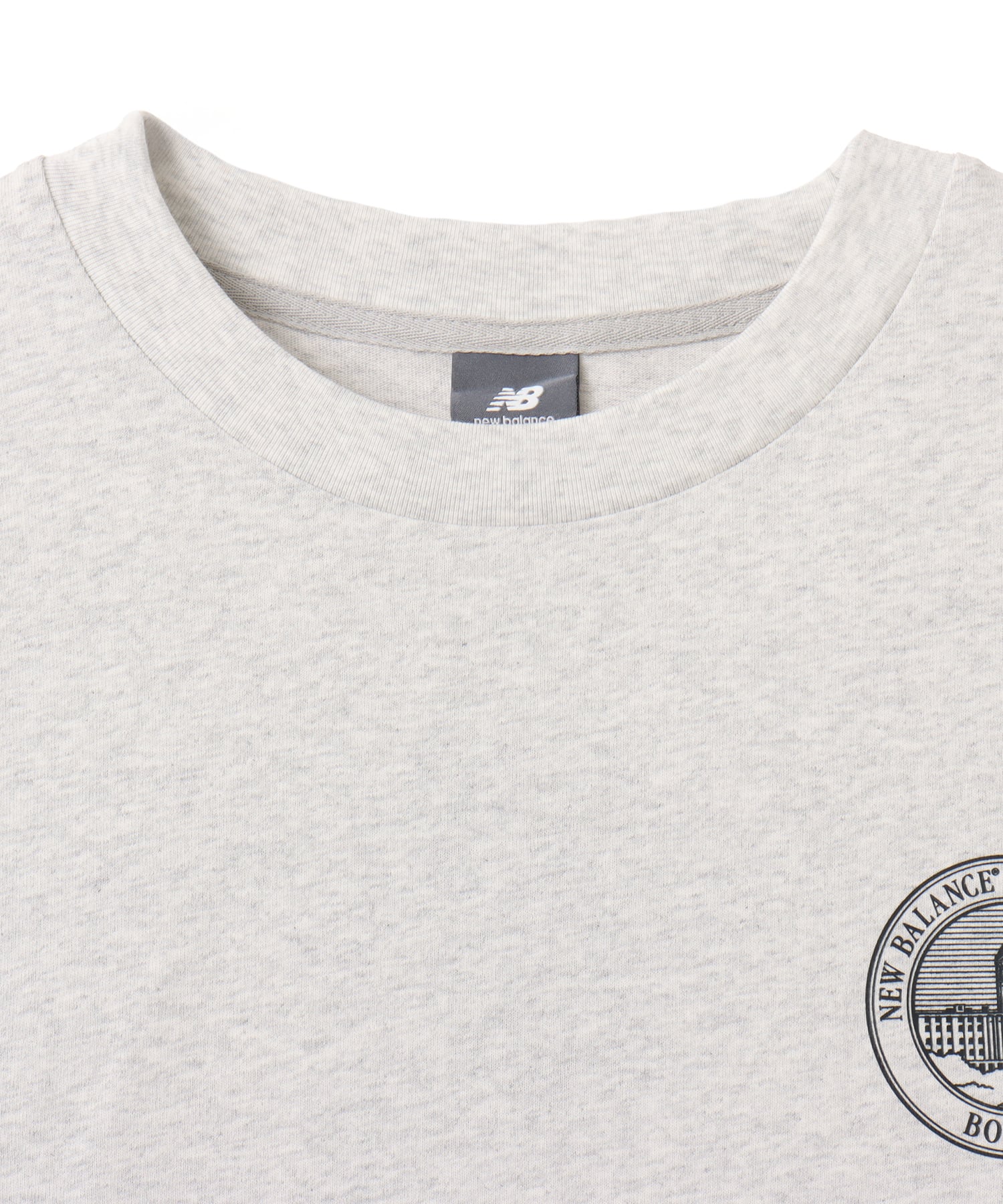 New Balance New Balance CREST S/S T SHIRT アッシュヘザーの画像