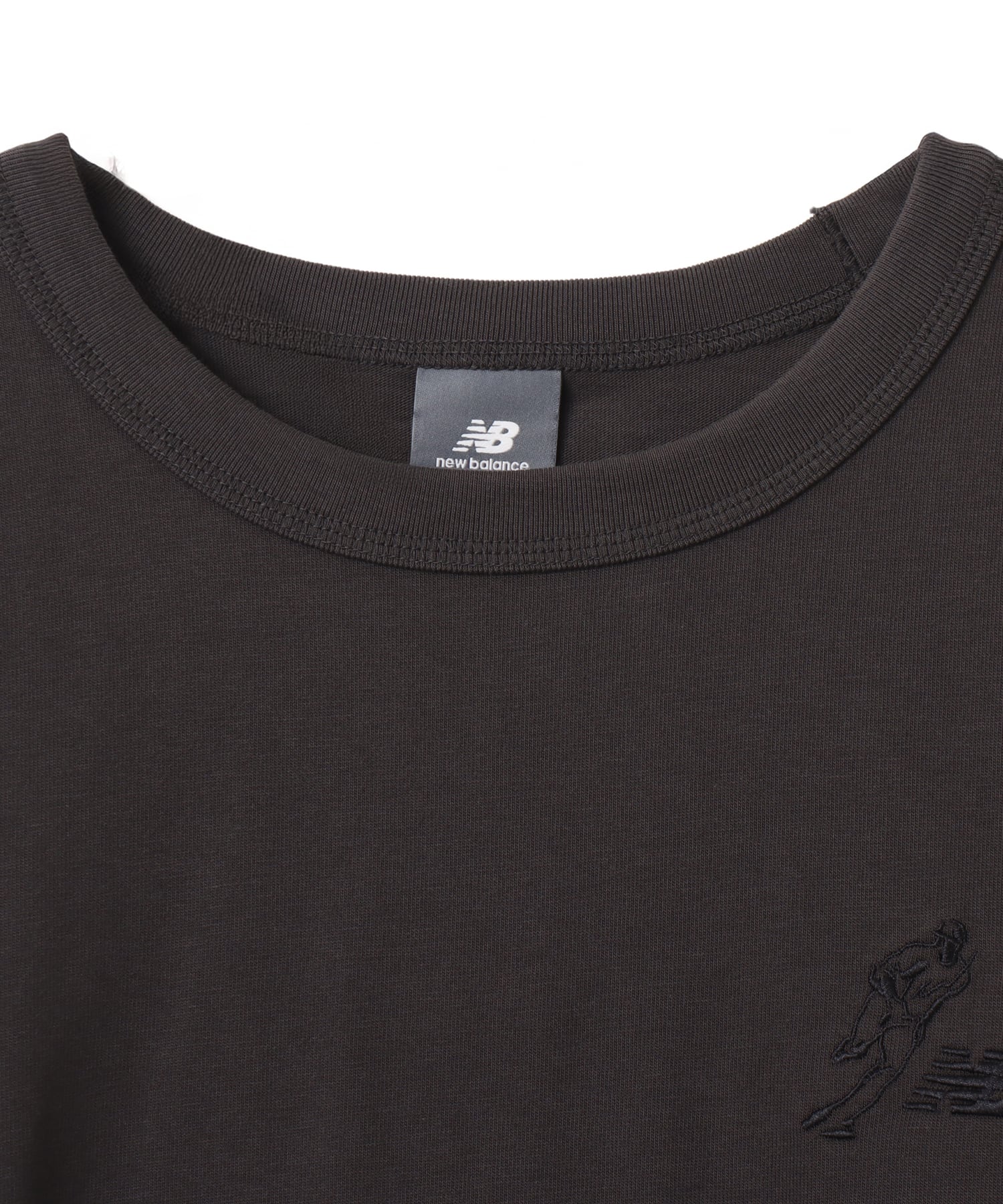 New Balance Shohei Signature Heavy oz LS T-Shirt フェーデッドブラックの画像