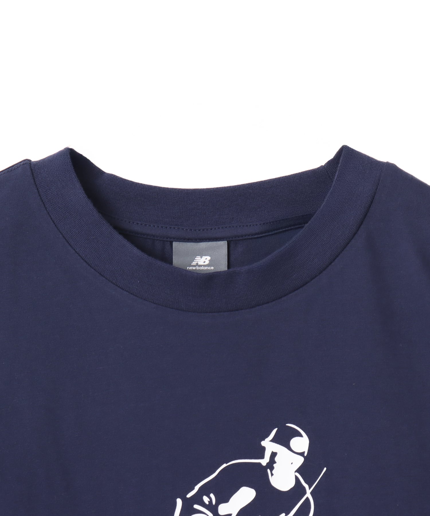 New Balance Shohei Always On Logo LS T-Shirt チームネイビーの画像