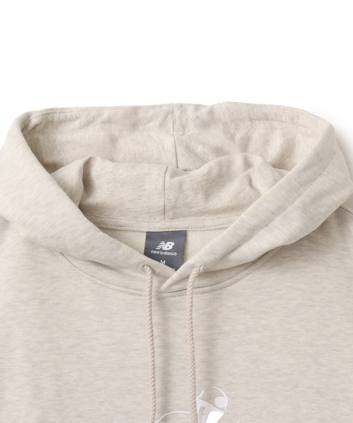 New Balance Shohei Always On Logo Hoodie オートミールヘザーの画像