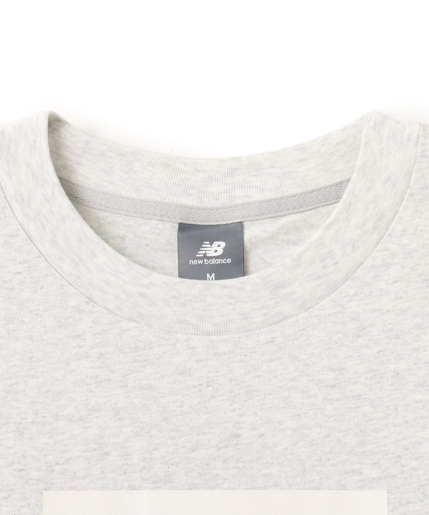 New Balance 574 Ad T-Shirt アッシュヘザーの画像