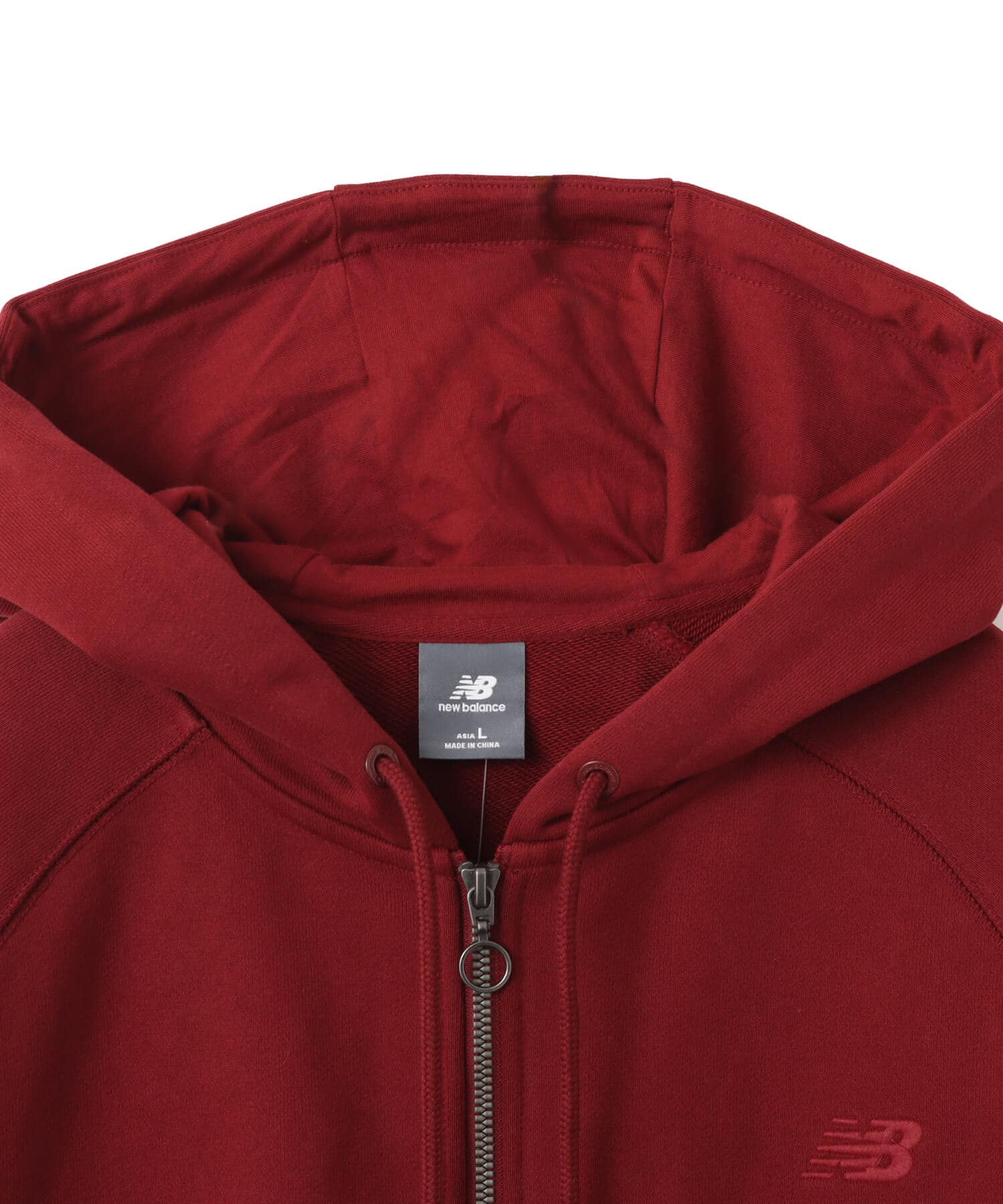 New Balance Lunar New Year Full Zip Hoodie マーキュリーレッドの画像