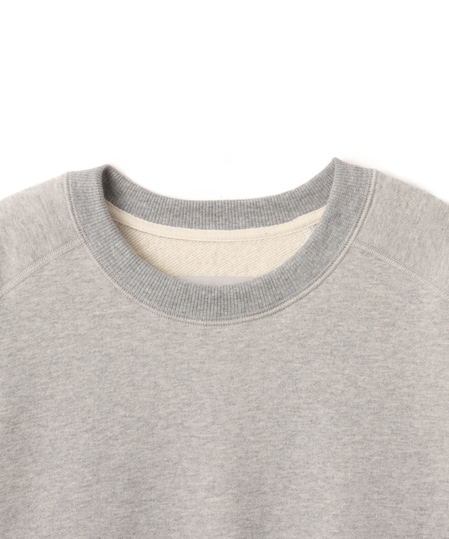 New Balance NB Grey Regular Fit Crew Neck アスレチックグレーヘザーの画像