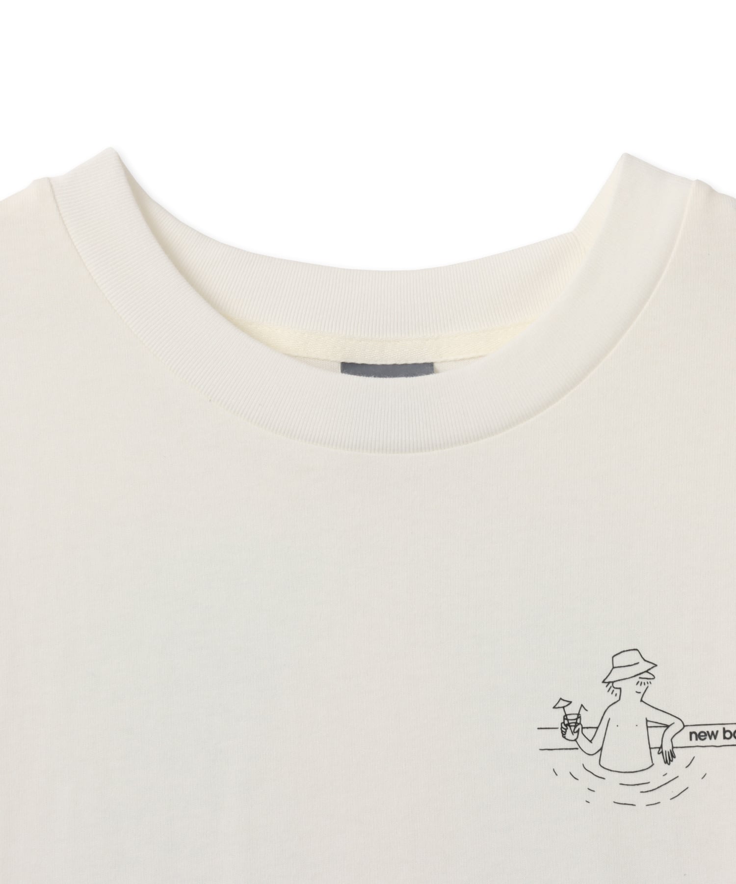 New Balance Fountain T-Shirt シーソルトの画像