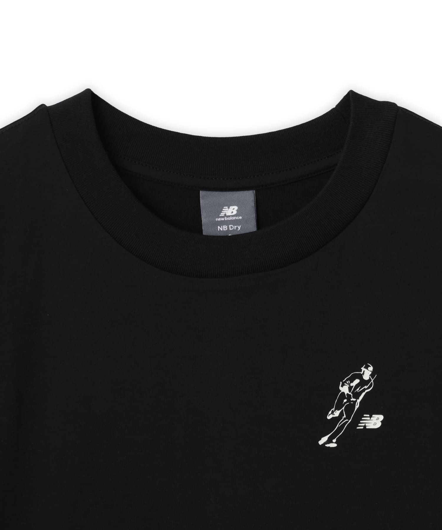 New Balance SHOHEI OHTANI ALWAYS ON LOGO SHORT SLEEVE T-SHIRT ブラックの画像