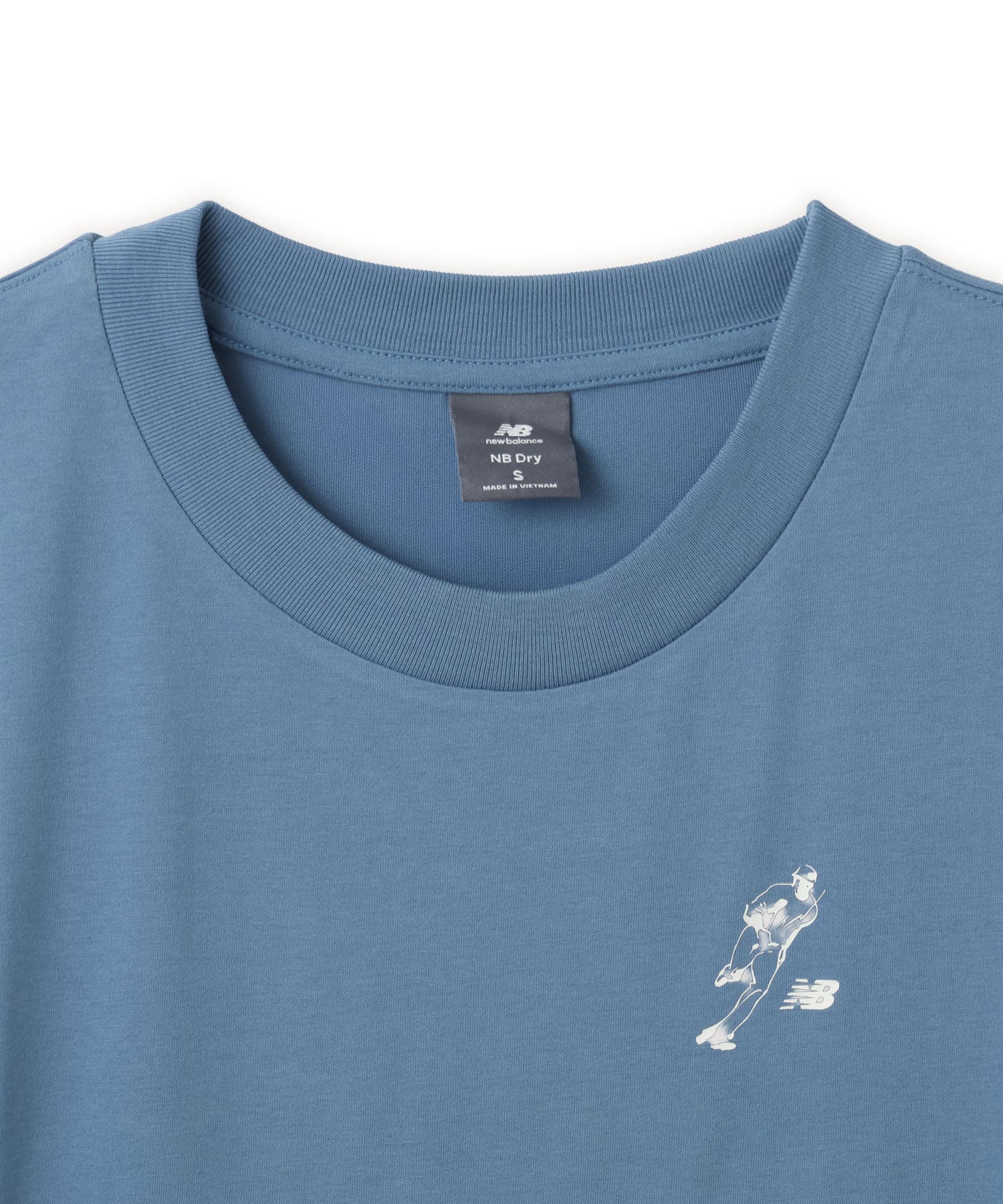 New Balance SHOHEI OHTANI ALWAYS ON LOGO SHORT SLEEVE T-SHIRT ヘロンブルーの画像