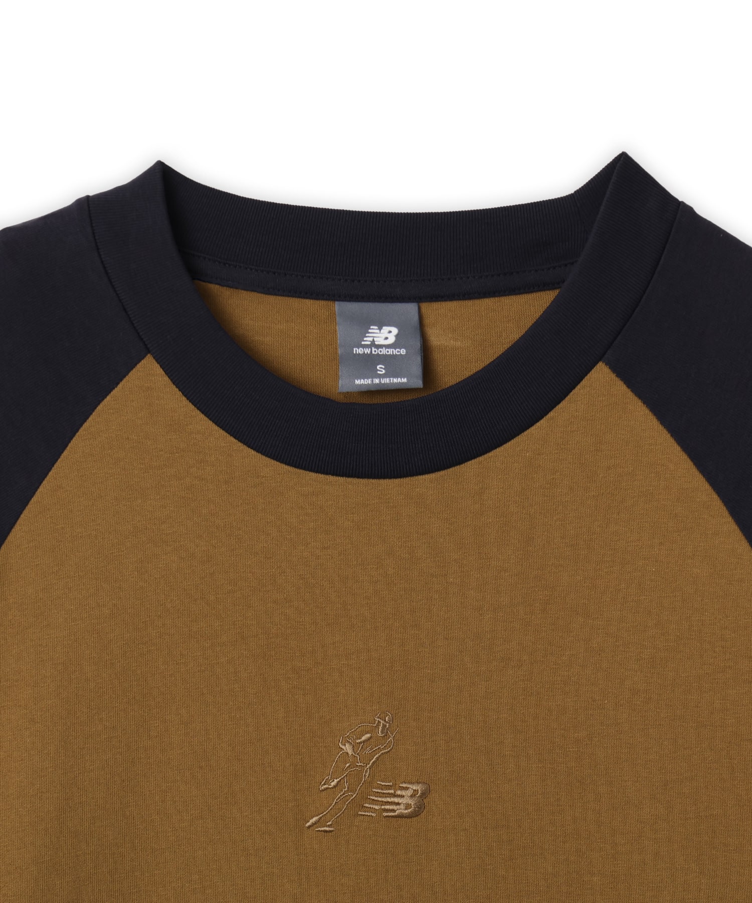 New Balance SHOHEI OHTANI SIGNATURE RAGLAN LONG SLEEVE T-SHIRT バークの画像