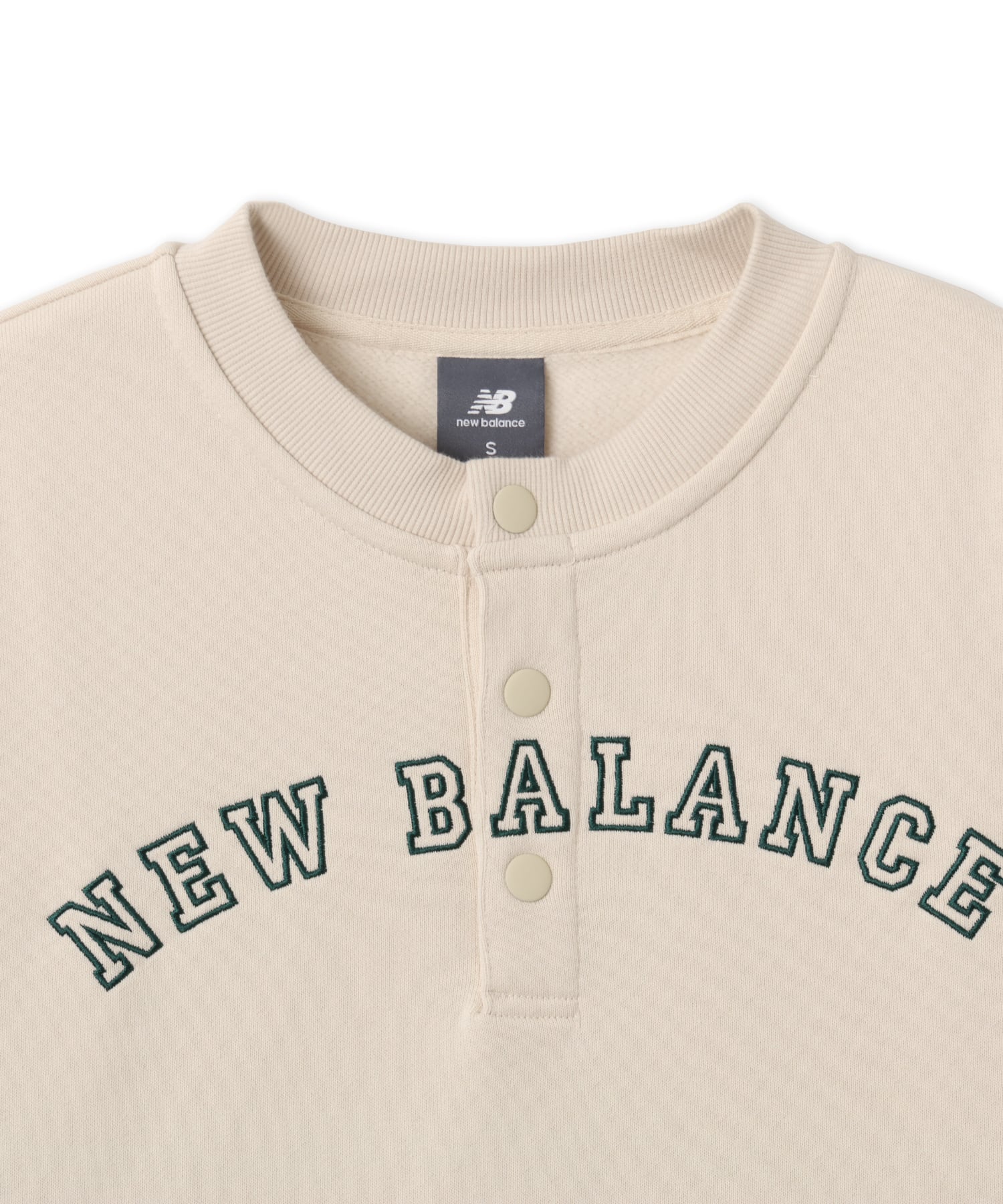 New Balance SHOHEI OHTANI SIGNATURE HENLEY NECK SHORT SLEEVE T-SHIRT リネンの画像